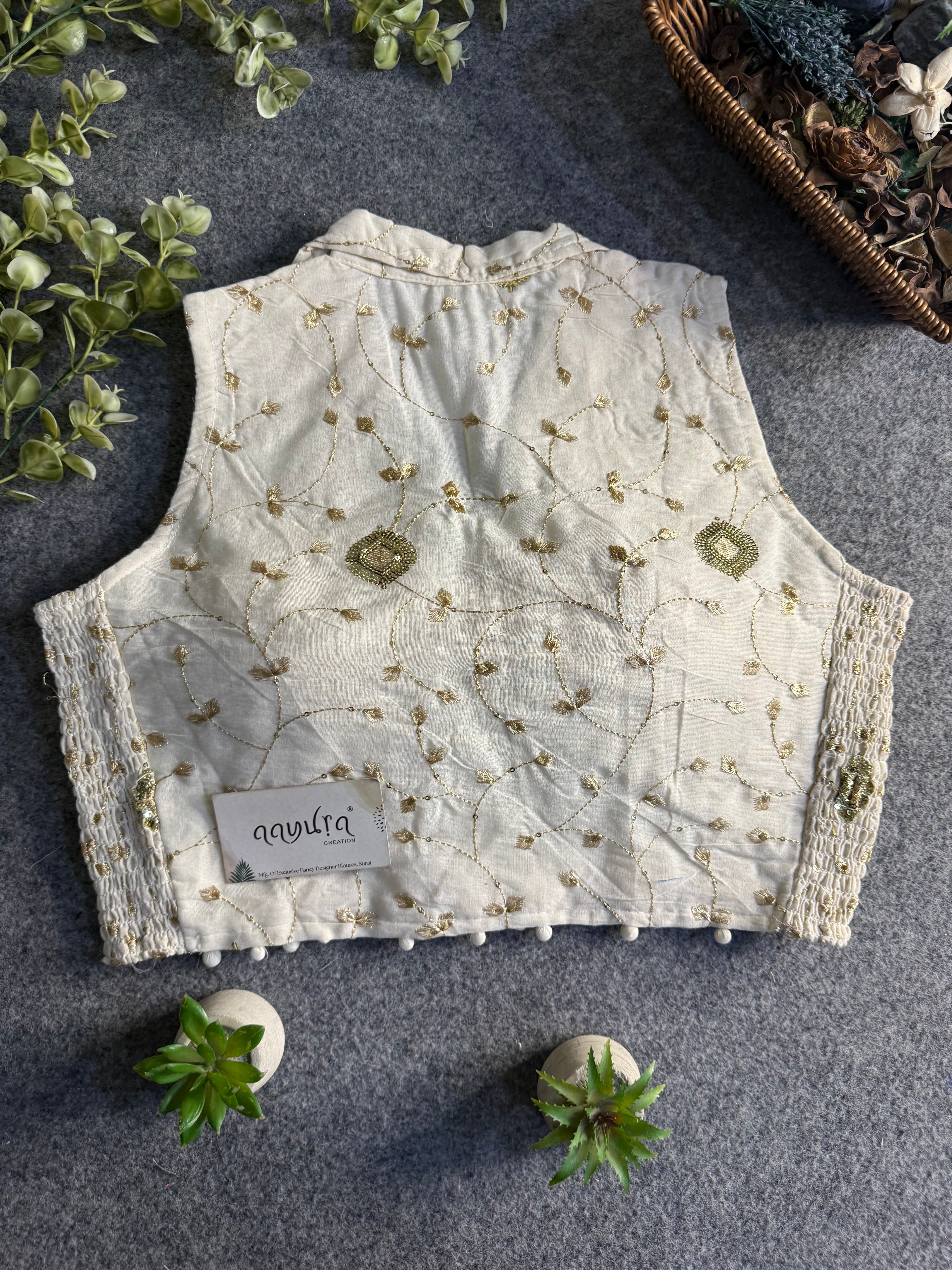 FlexiFit Cotton Designer Blouse