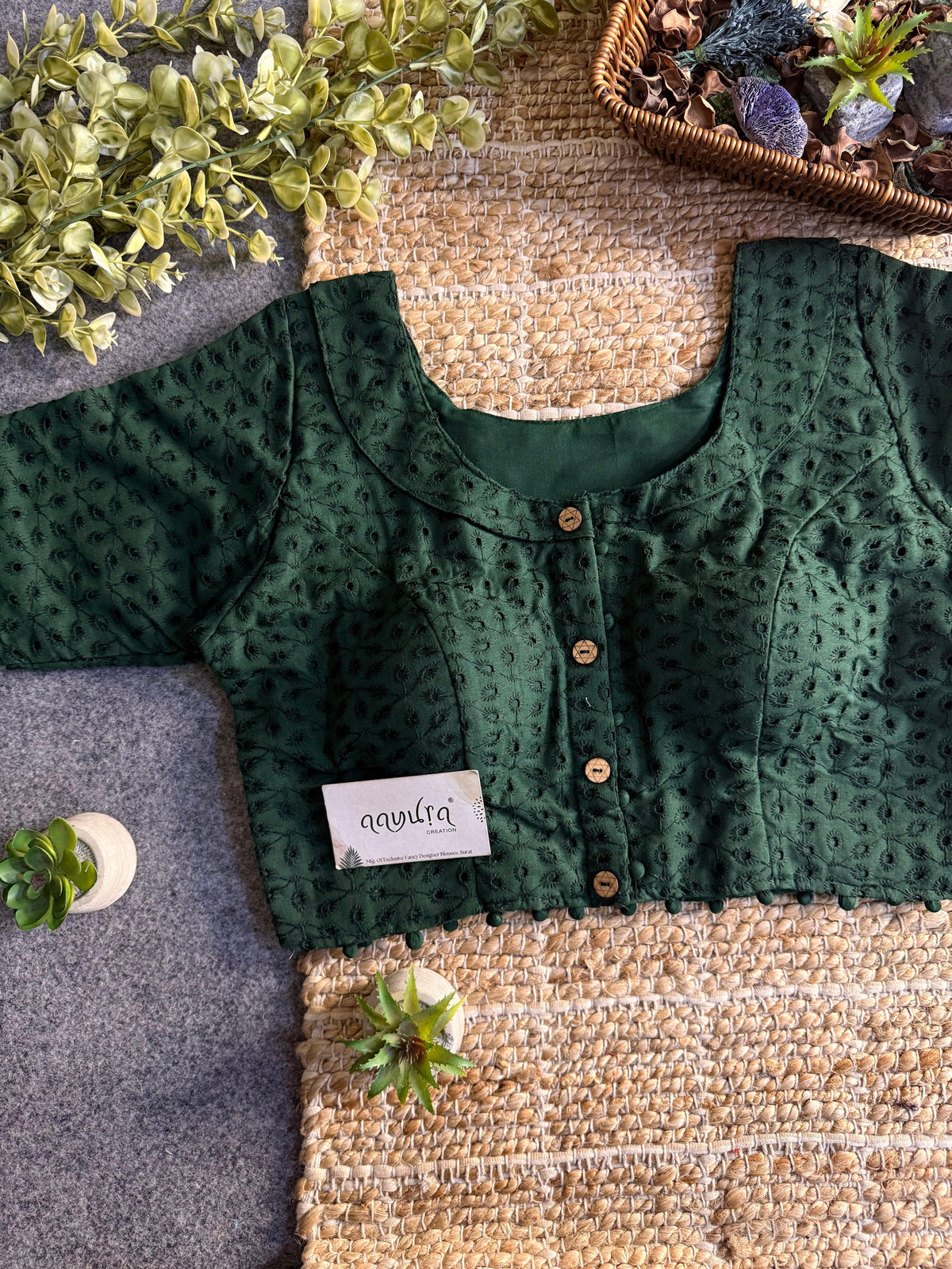 Hakoba Collar Blouse