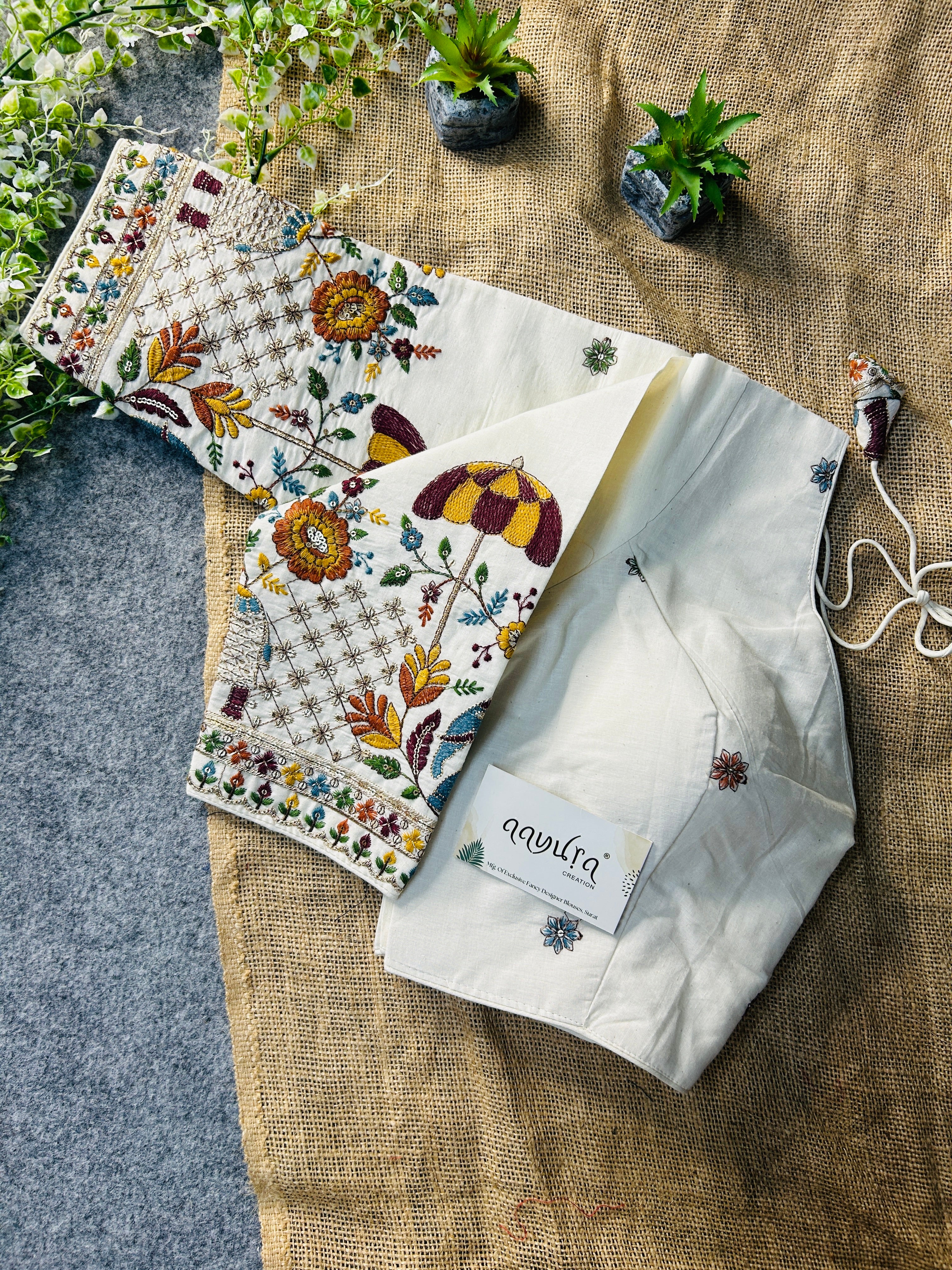 Embroidery Cotton Blouse