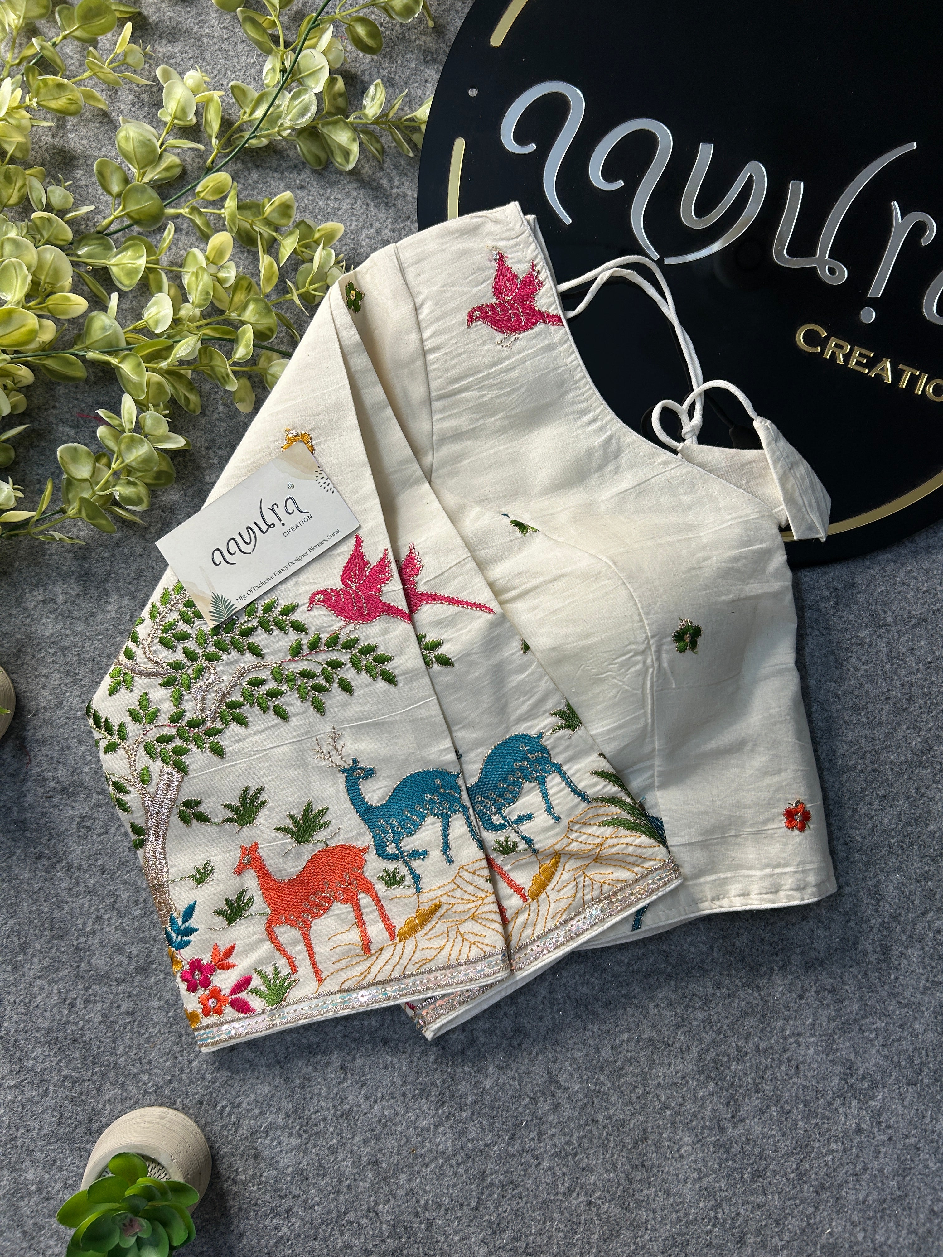 Embroidery Cotton Blouse