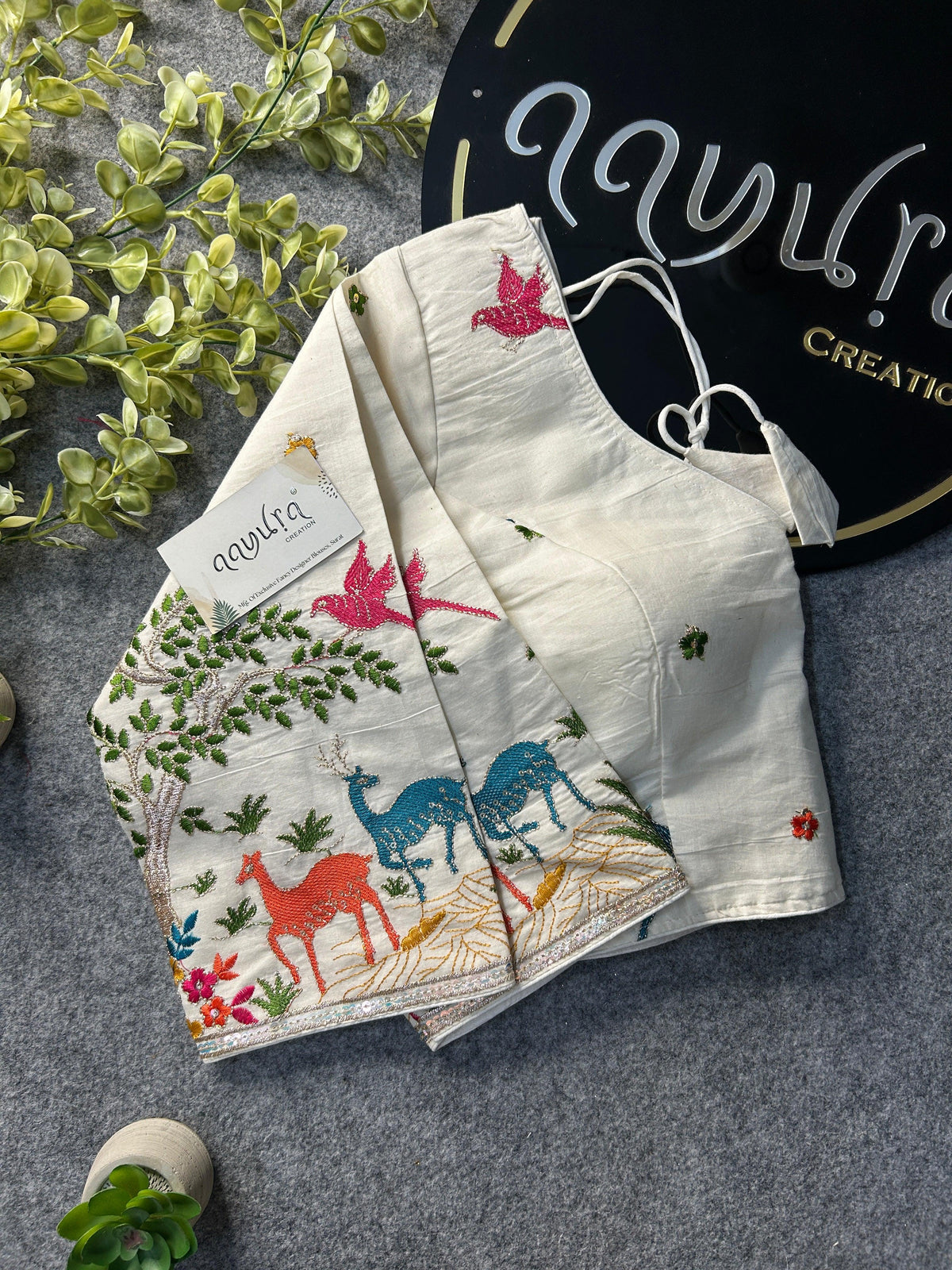 Embroidery Cotton Blouse