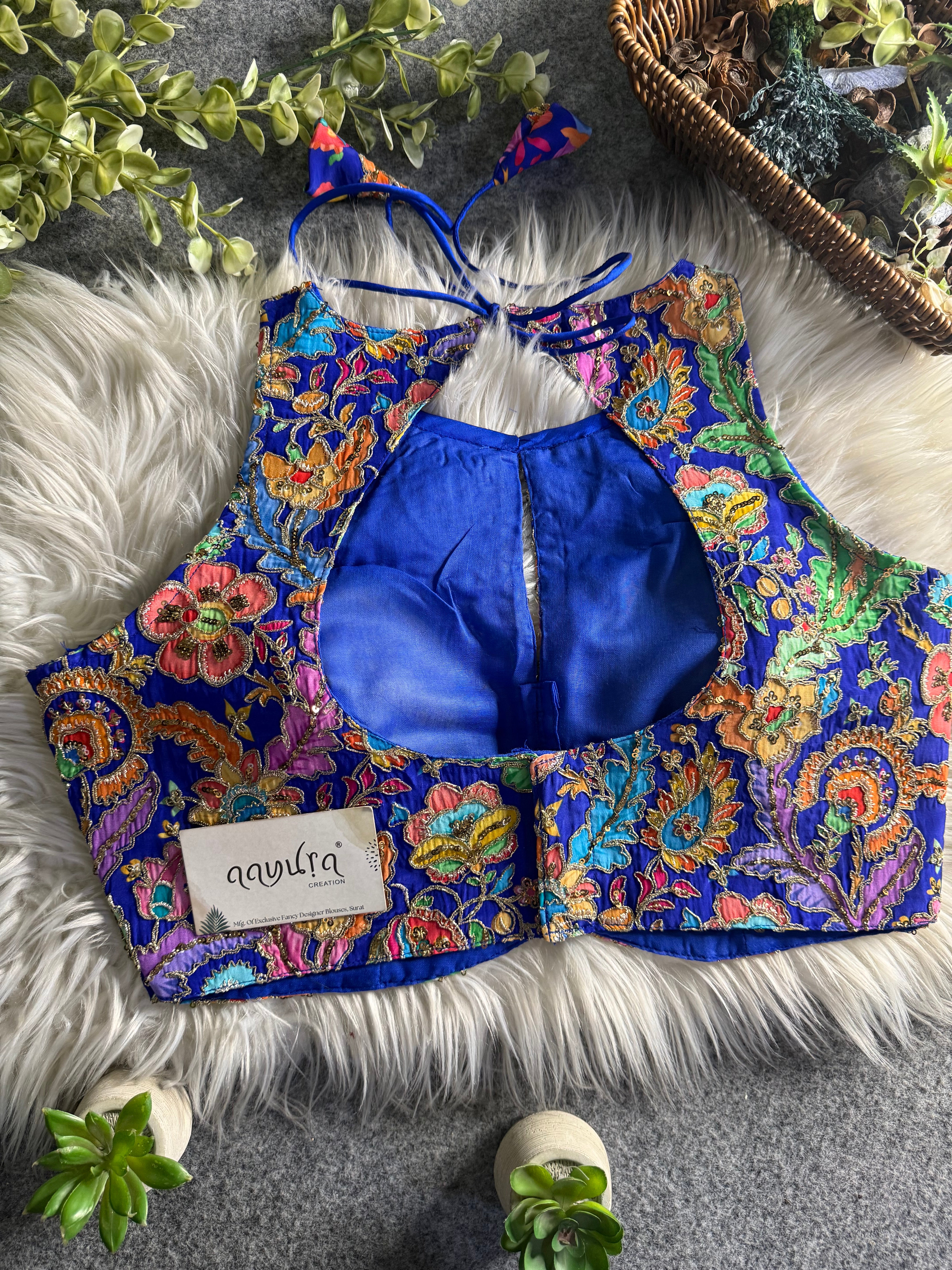 Zuhira Elegant Crape Blouse