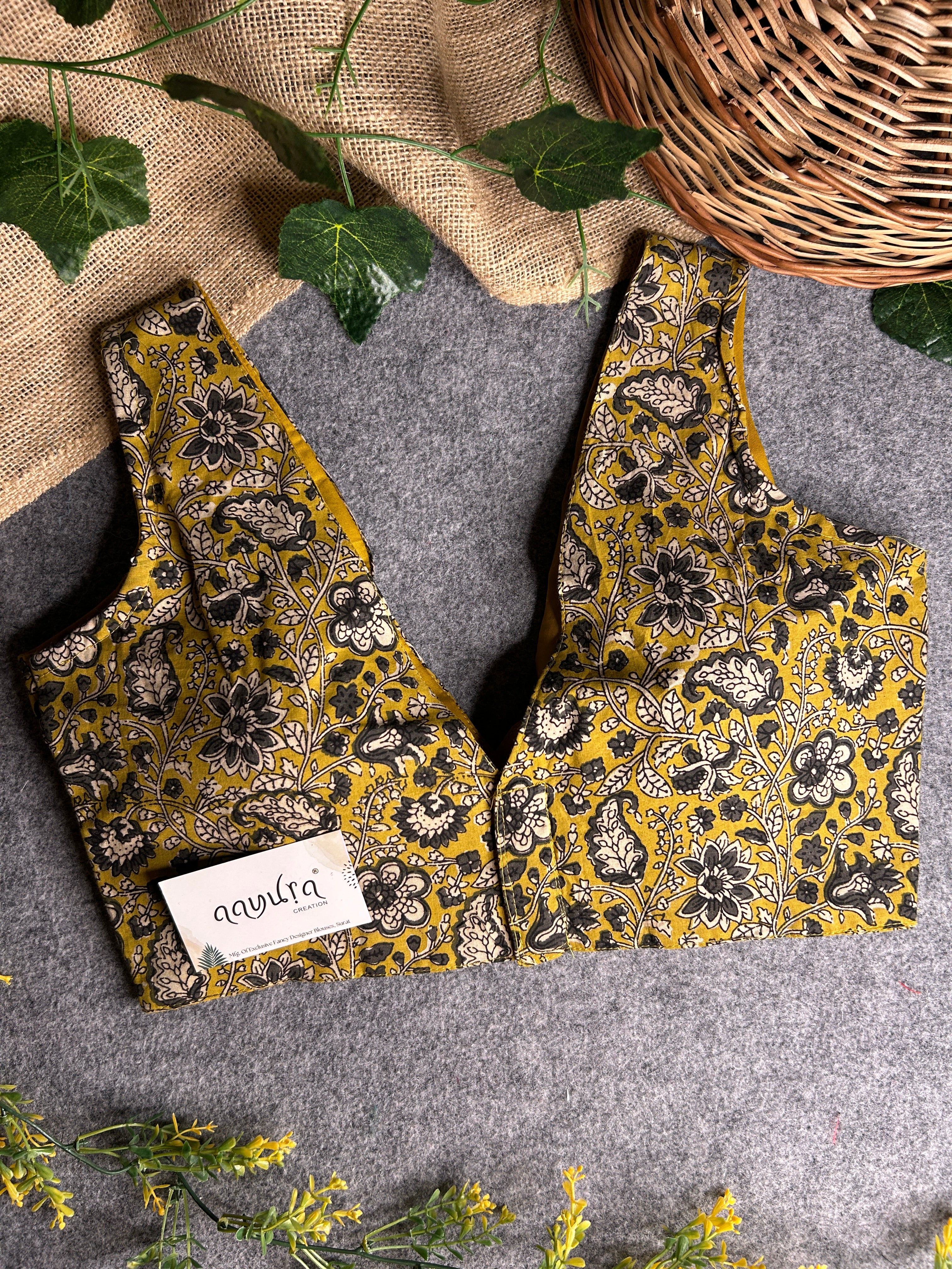 Ajrakh V Neck