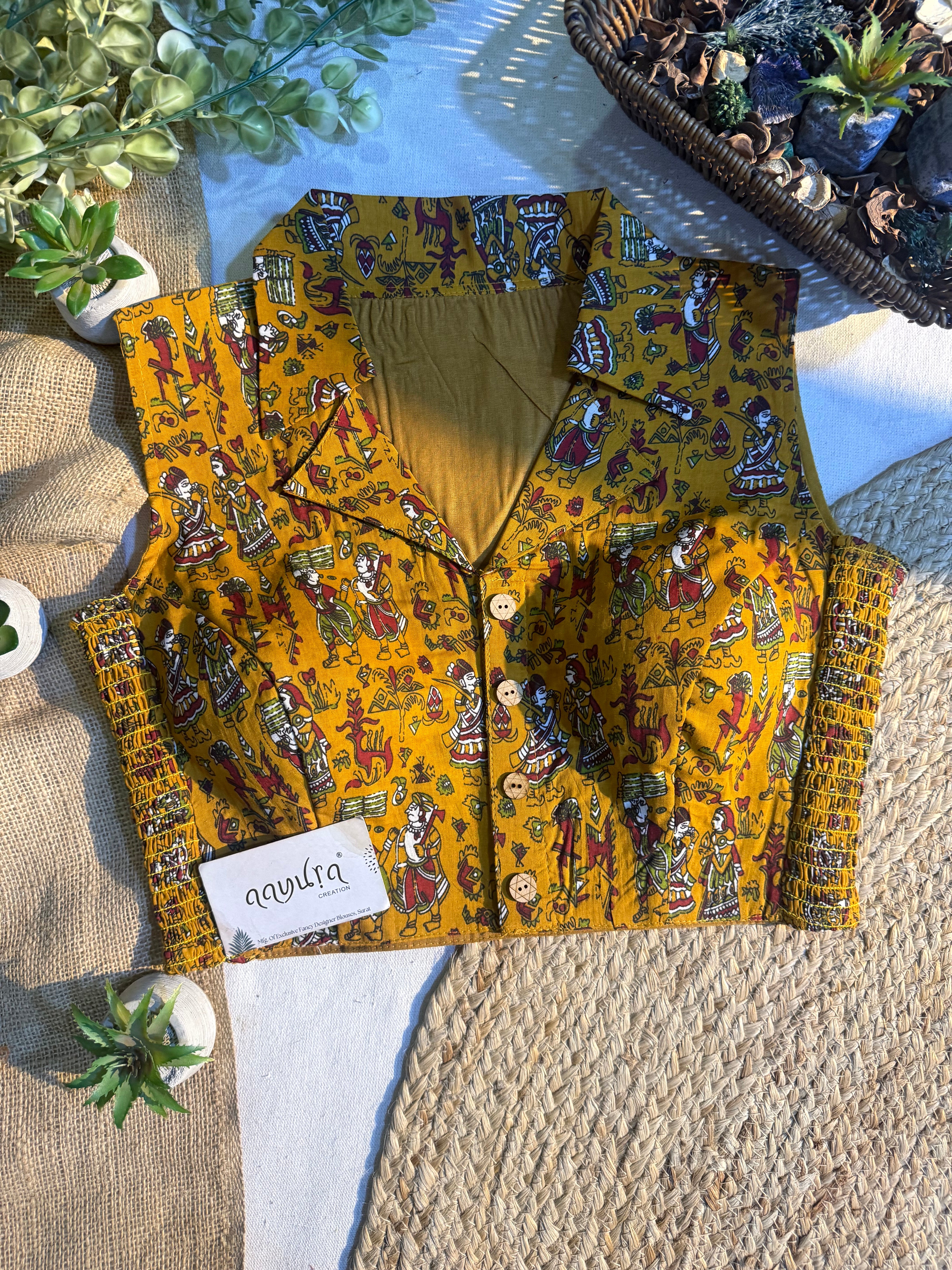 Soft Stretch Premium Cotton Blouse