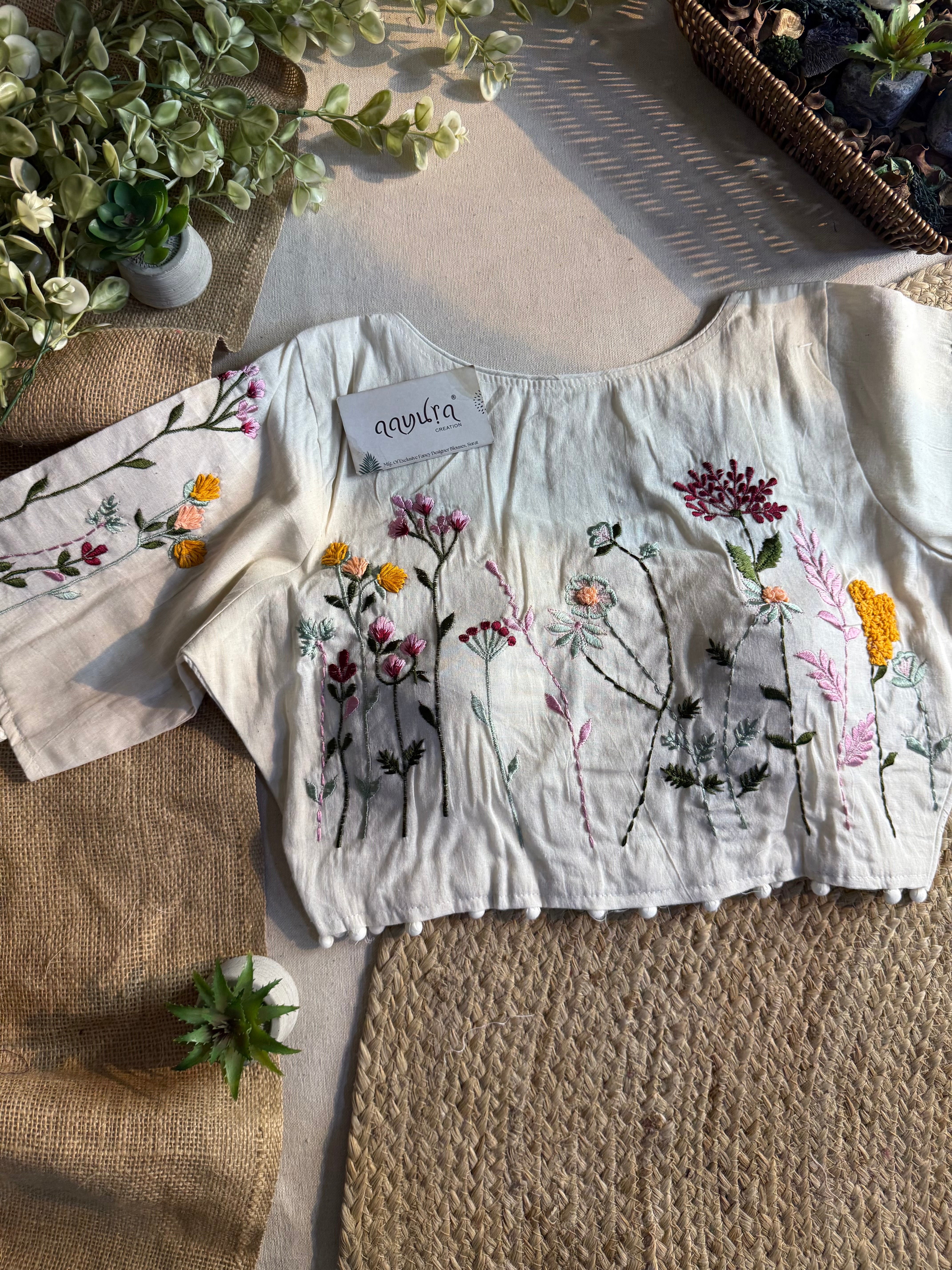 Elite Craft Cotton Blouse