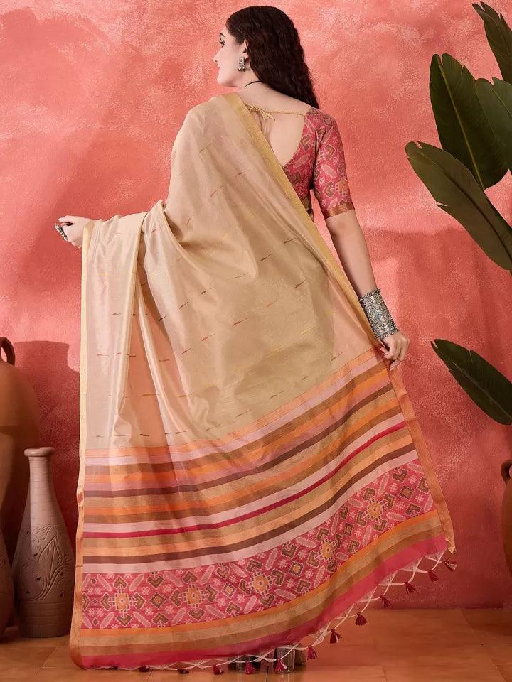 Heritage Weave ā Heavy Jacquard Saree