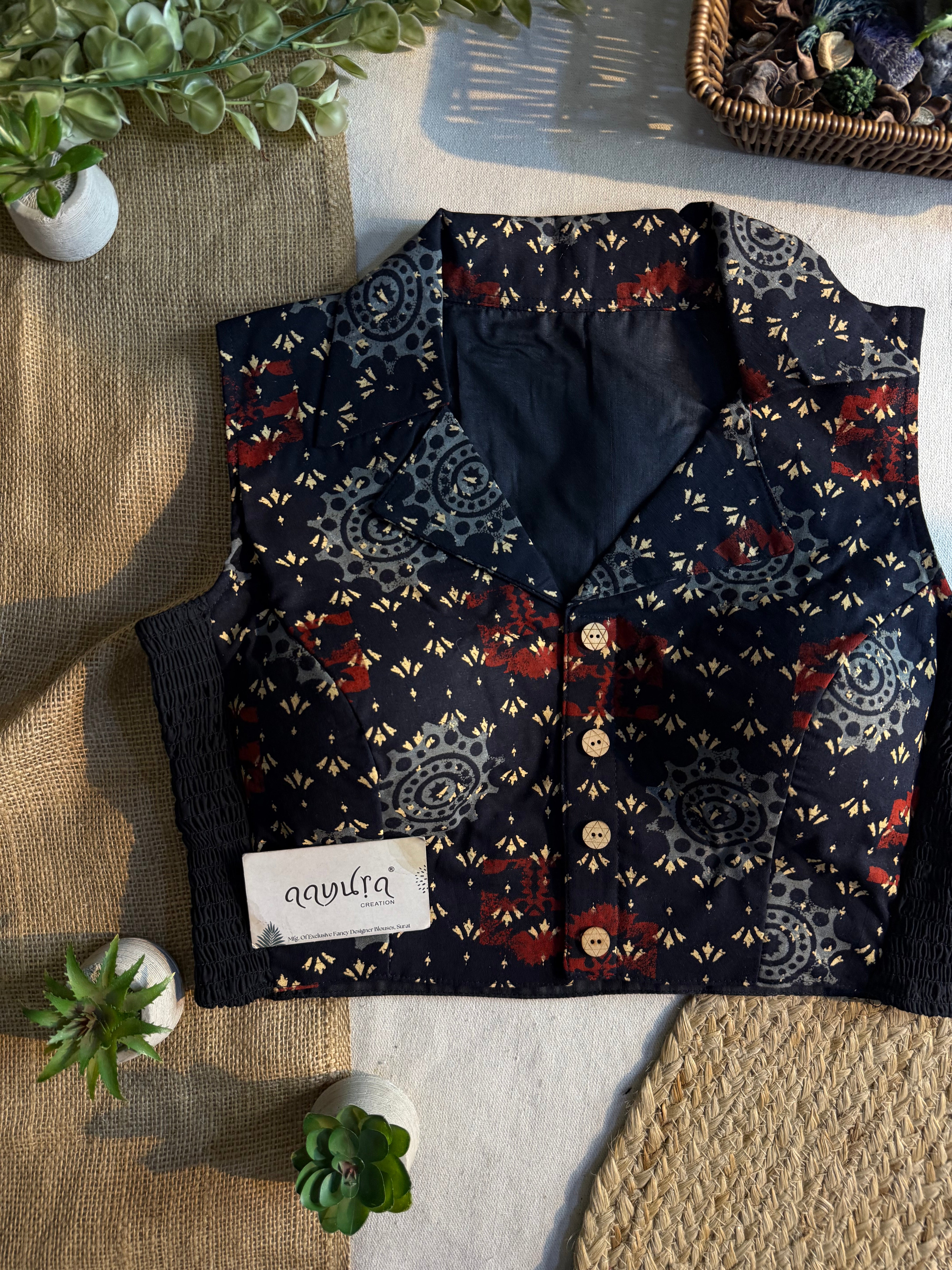 Soft Stretch Premium Cotton Blouse