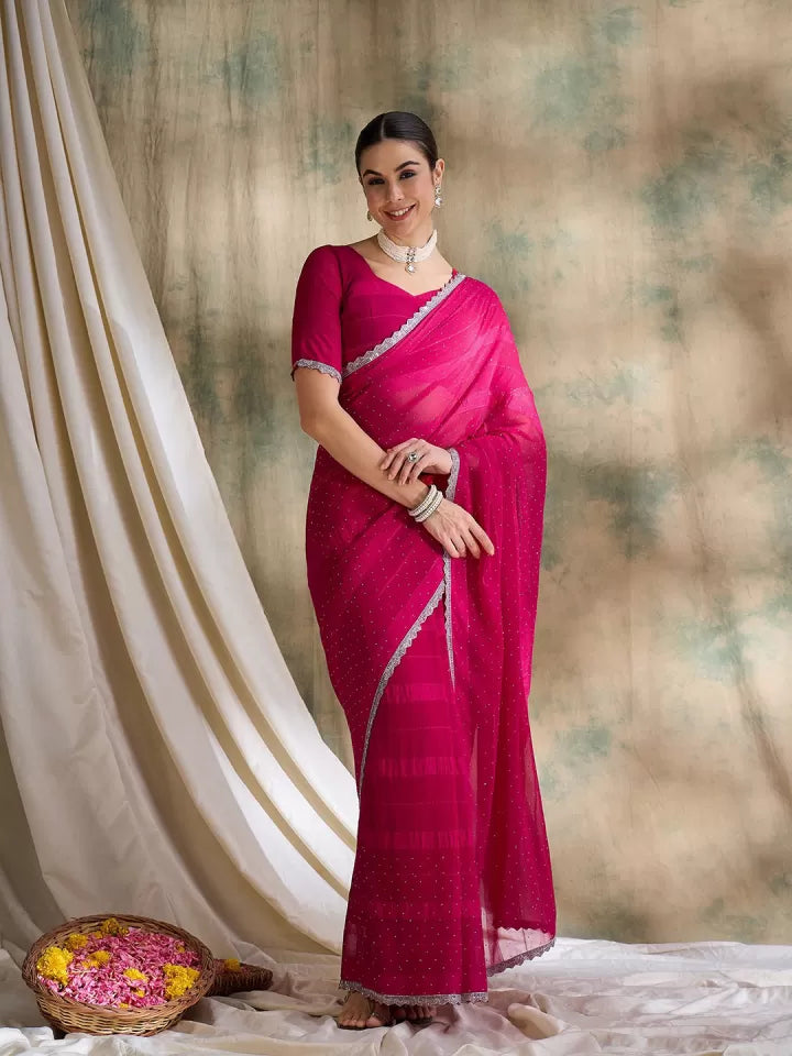 Diamond Drape β Classic Swarovski Saree