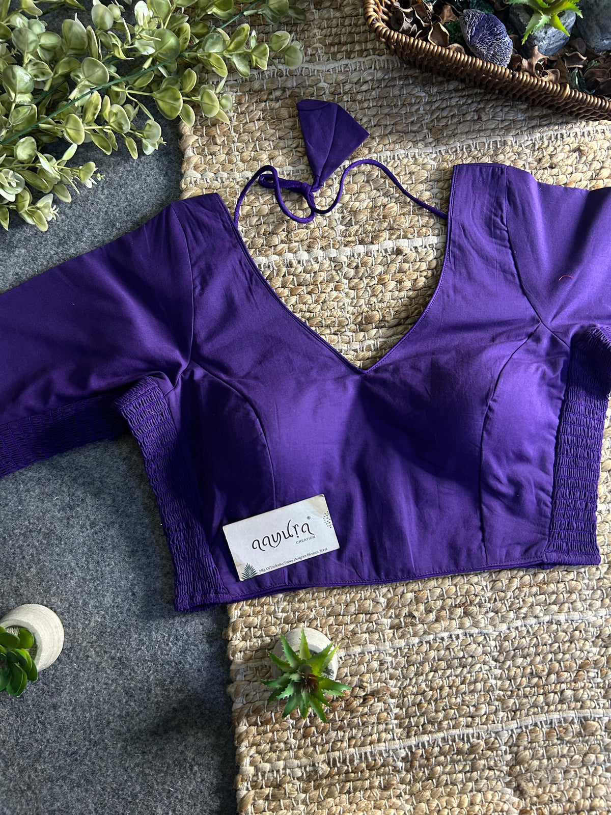 Comfort Fit Cotton Blouse