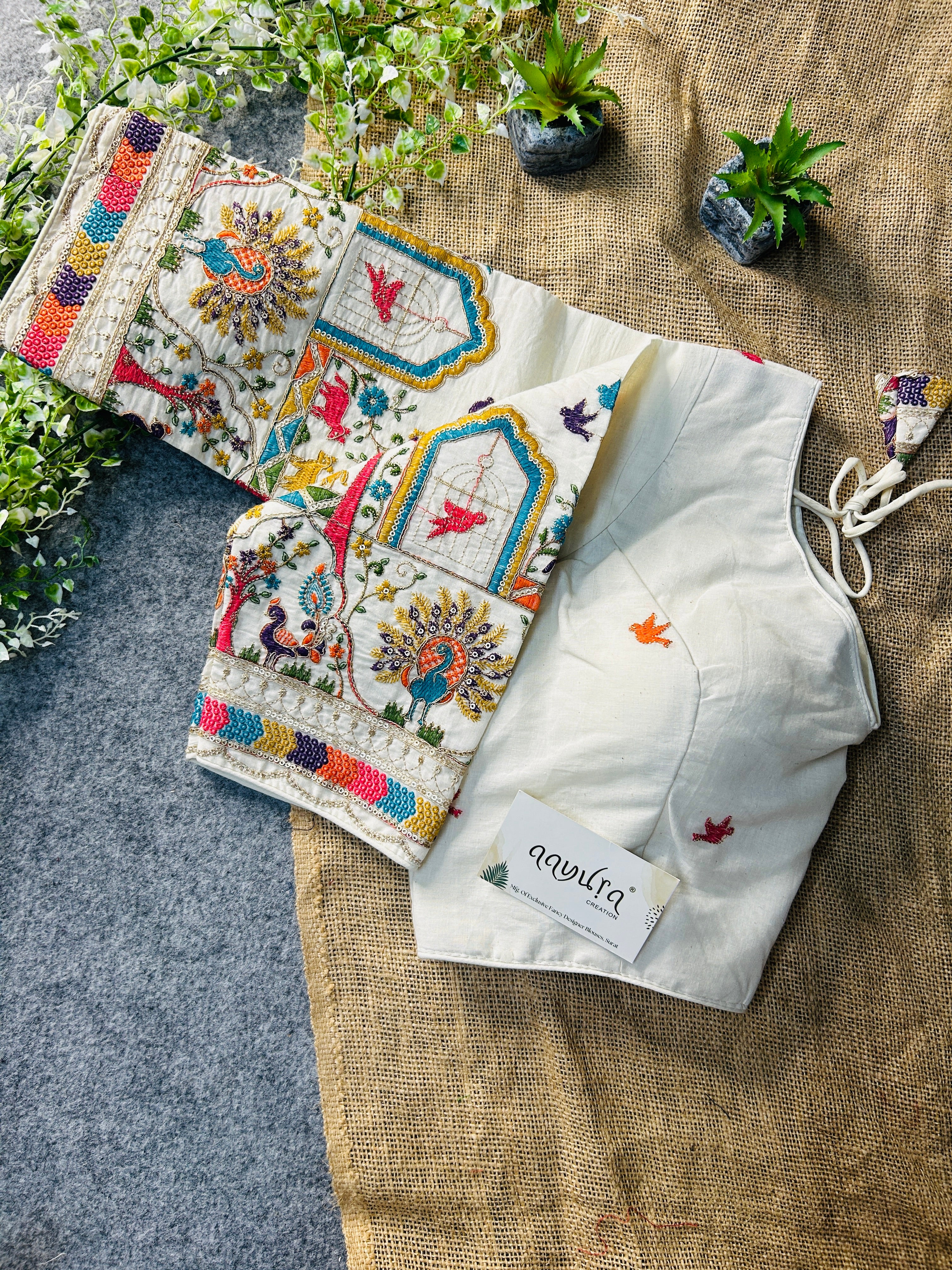 Embroidery Cotton Blouse