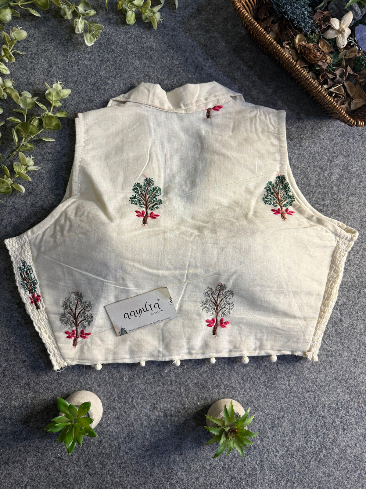 FlexiFit Cotton Designer Blouse