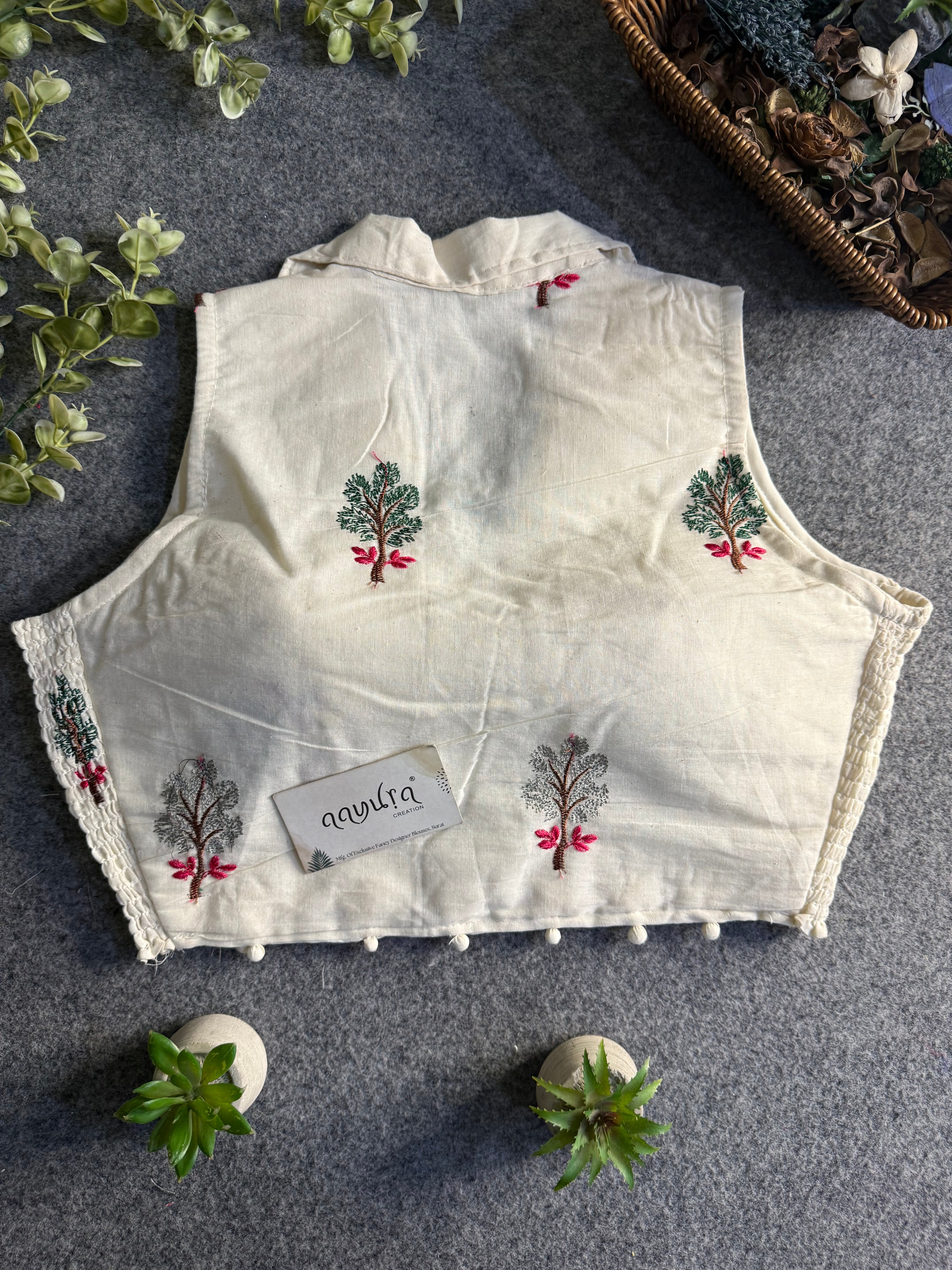 FlexiFit Cotton Designer Blouse