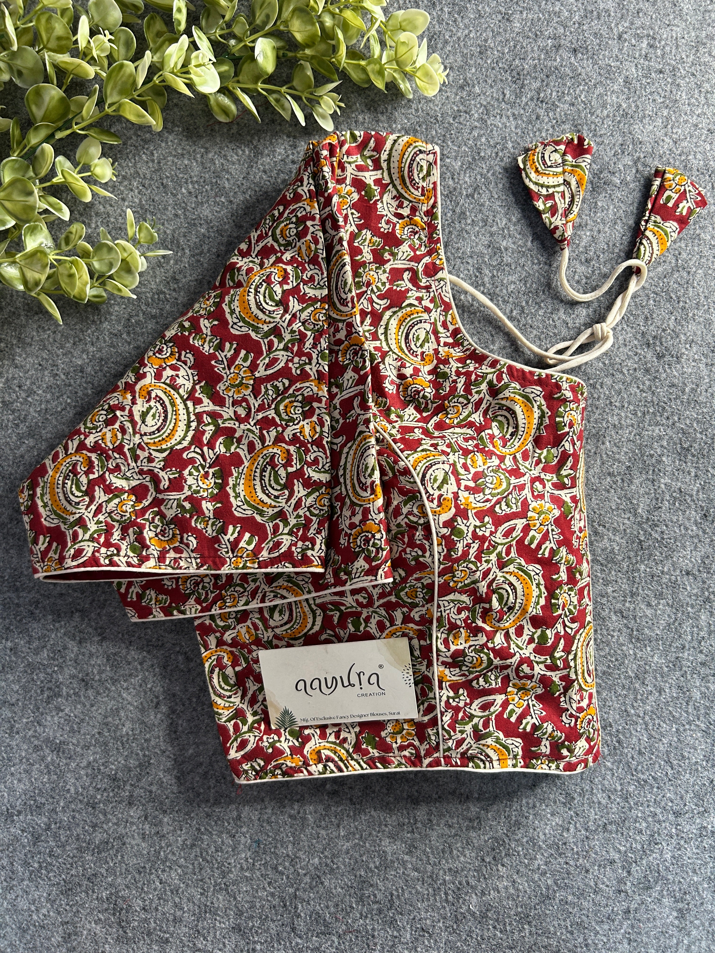 Plus Size Cotton Blouse