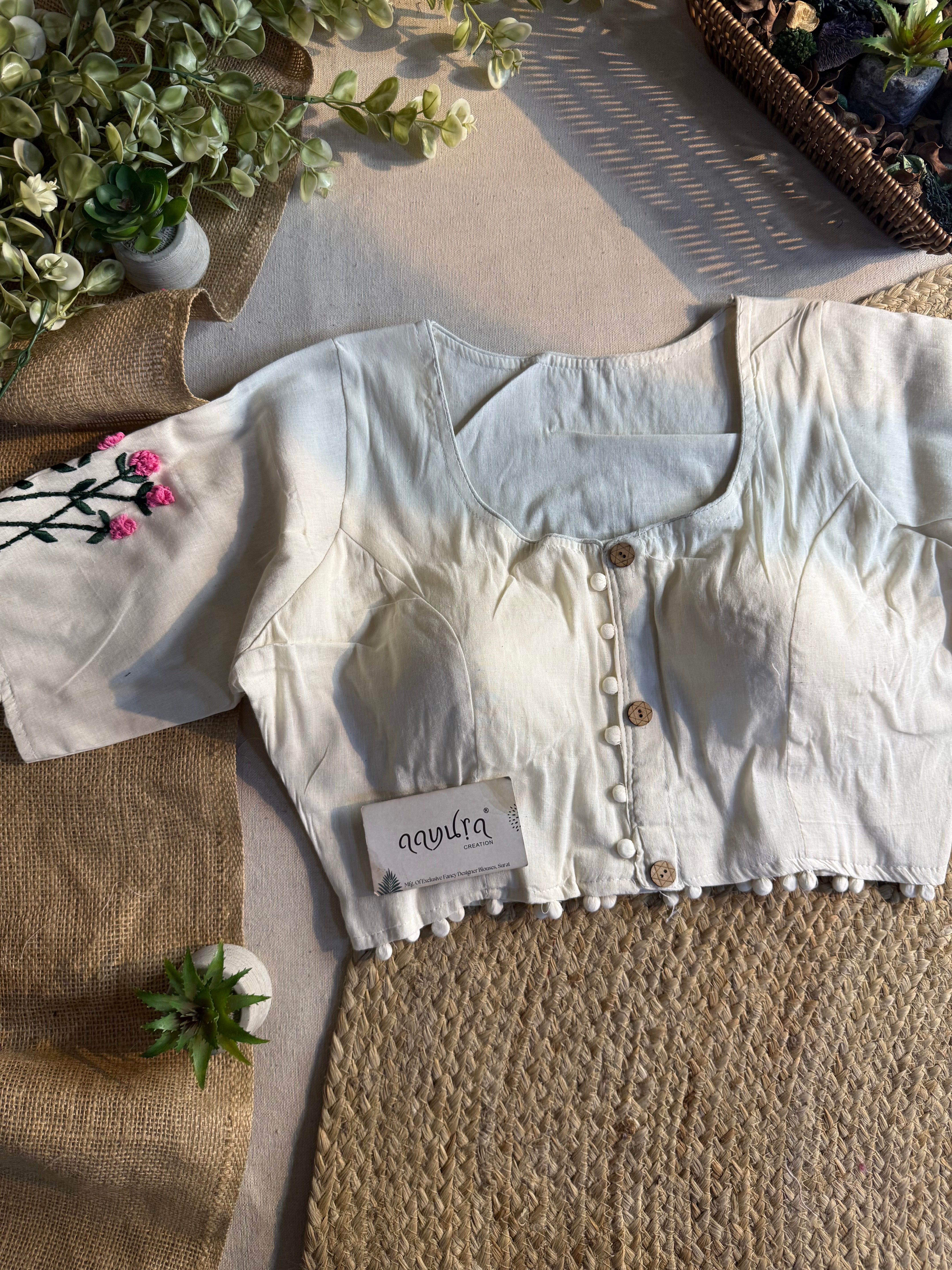 Elite Craft Cotton Blouse