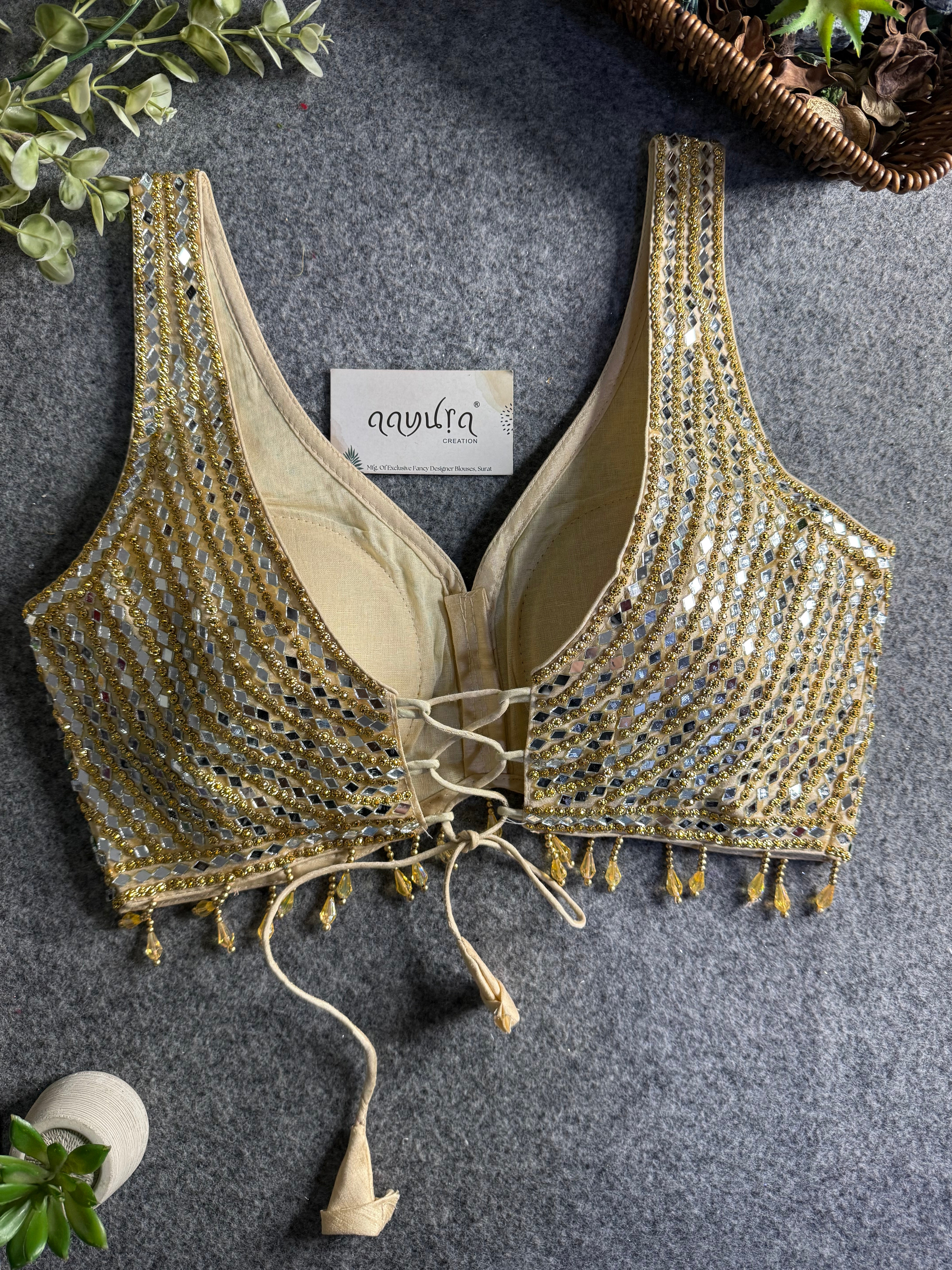 Lunara Festive Glow Blouse