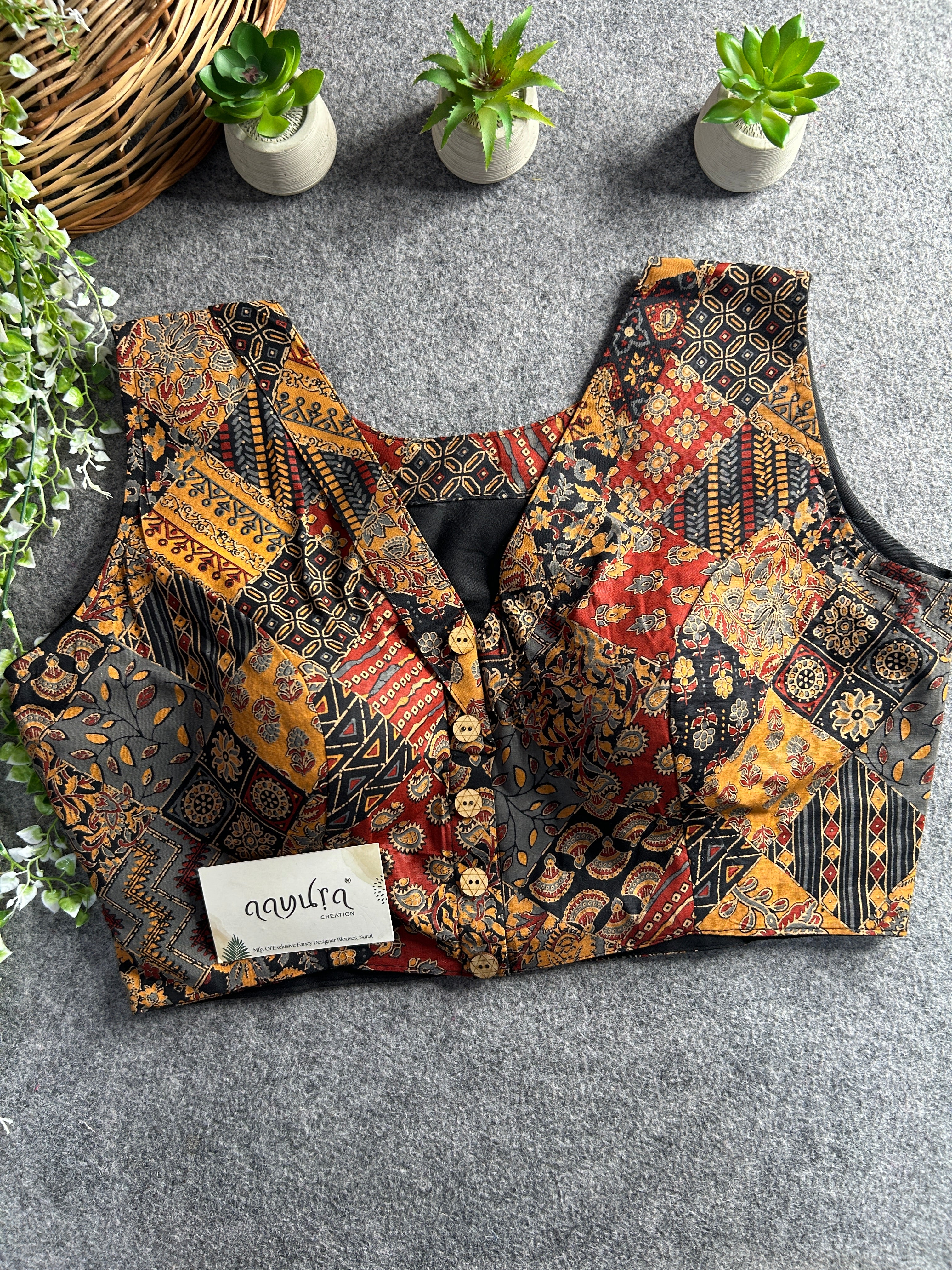 Cotton Coller Blouse
