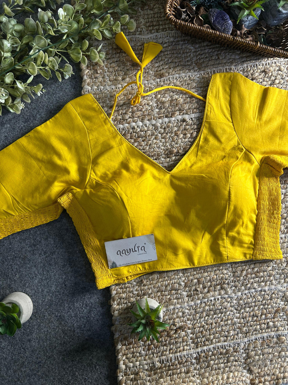 Comfort Fit Cotton Blouse