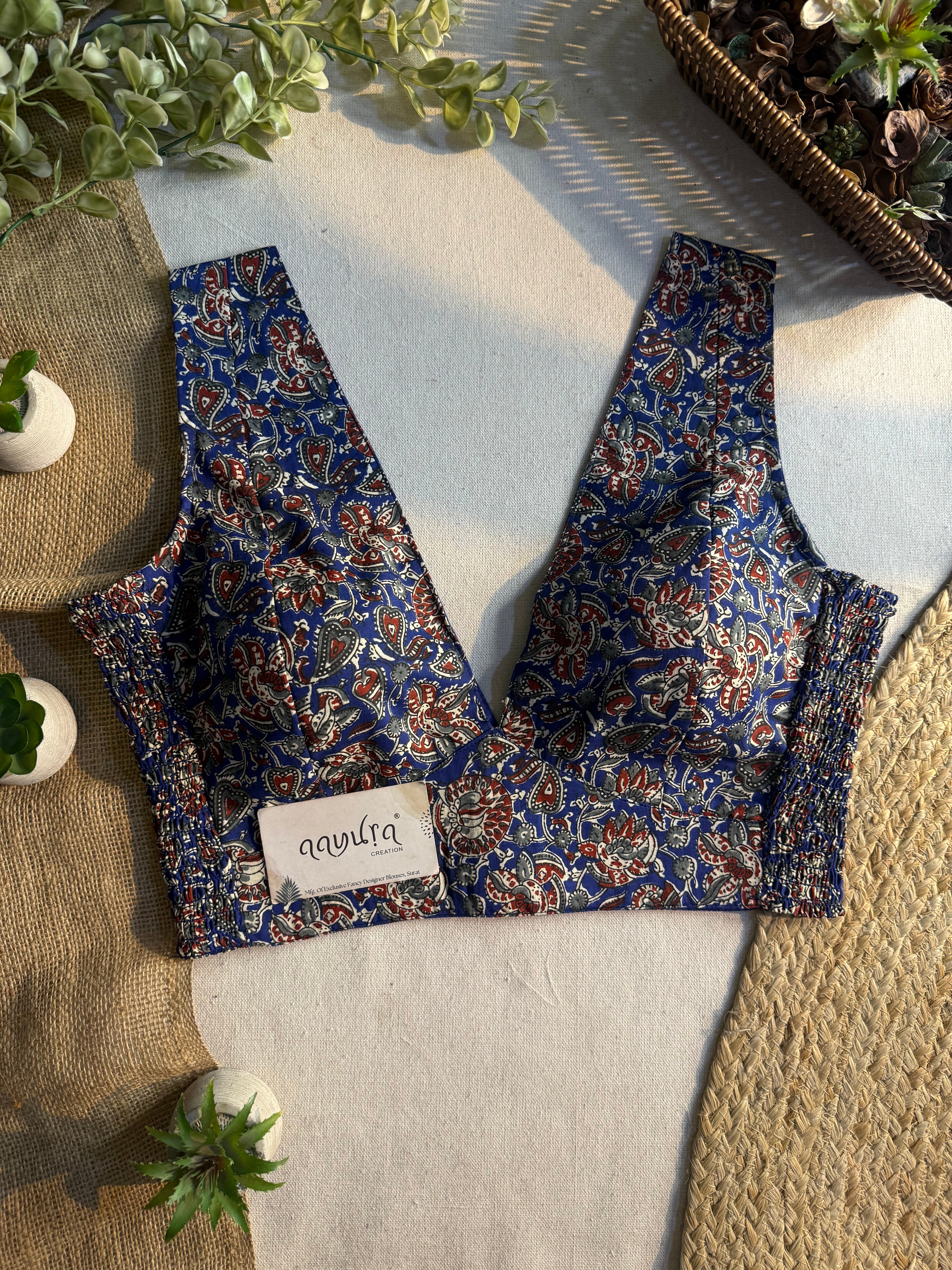 Comfort Fit V Neck Blouse