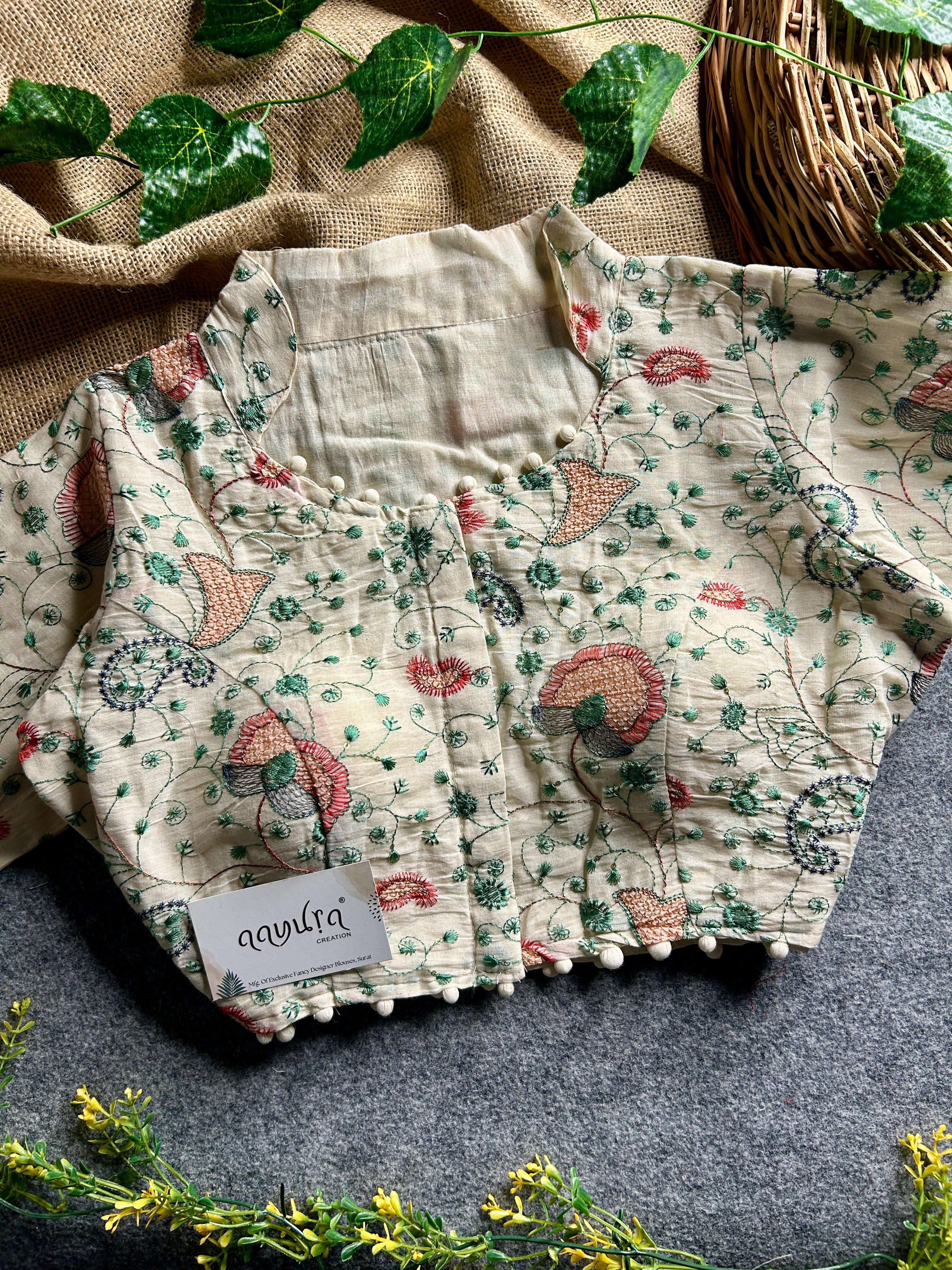 BabyColler Khadi blouse
