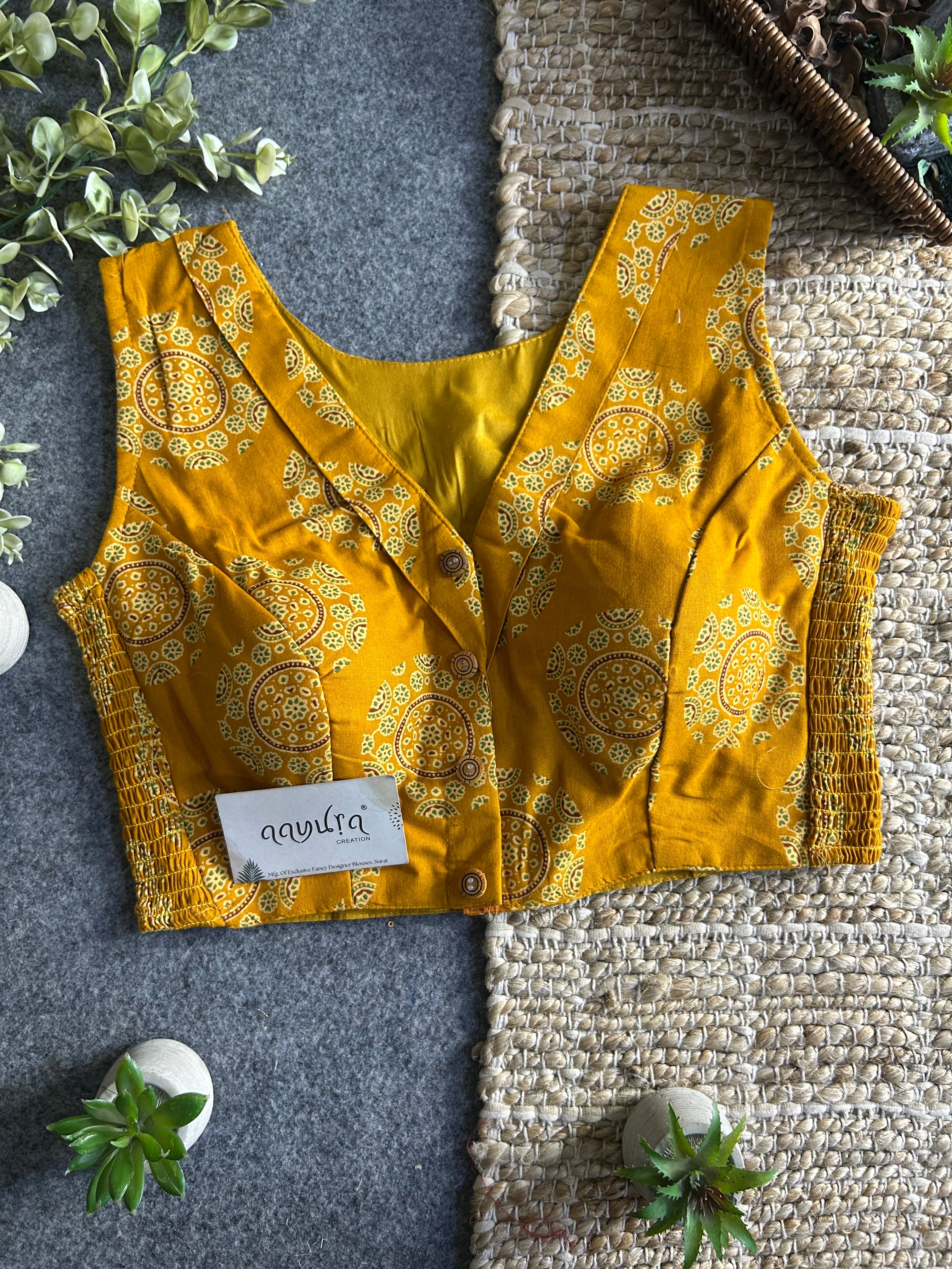 SOFT STRETCH PREMIUM COTTON BLOUSE