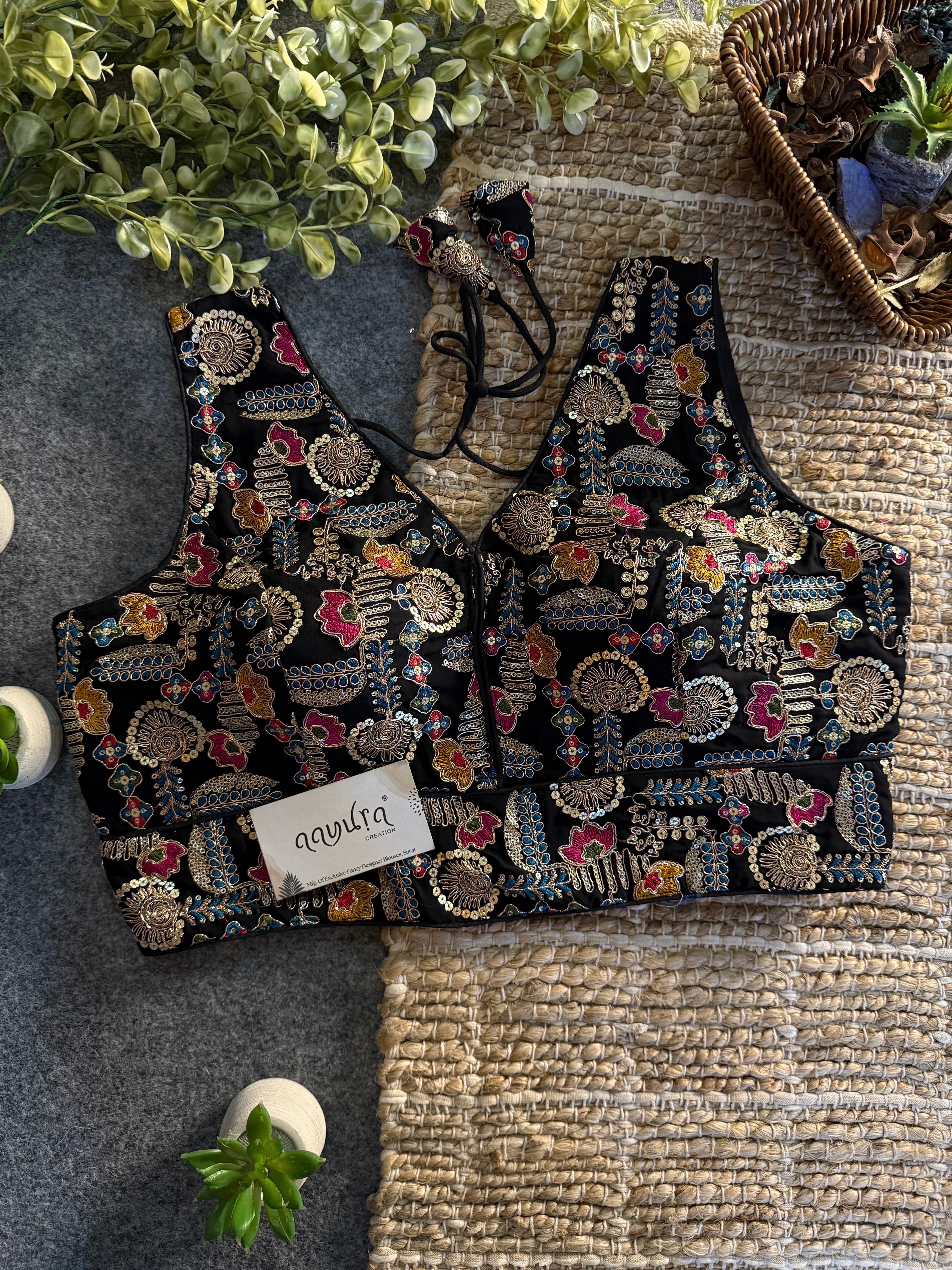 Embroidered Work Blouse