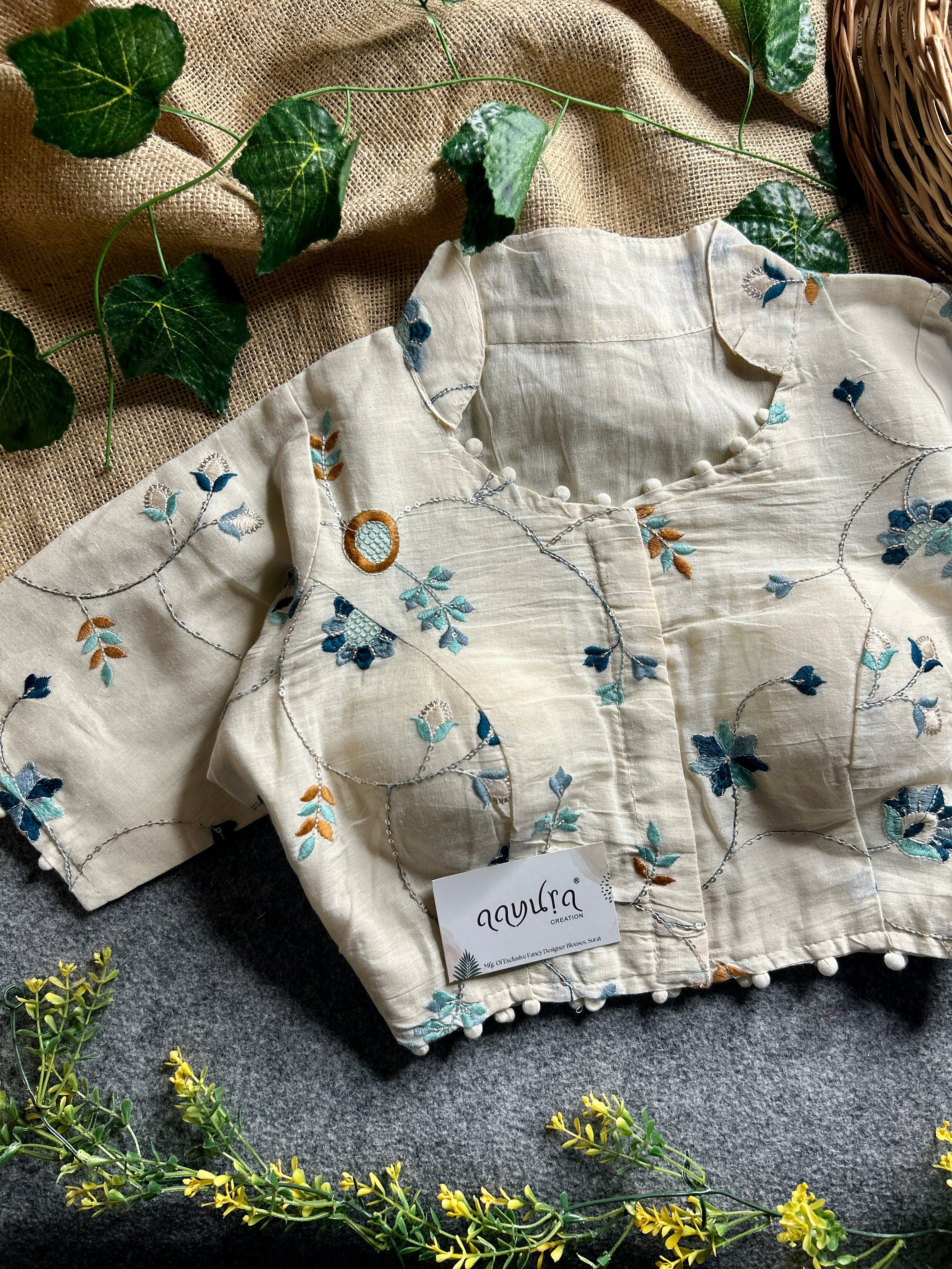 BabyColler Khadi blouse