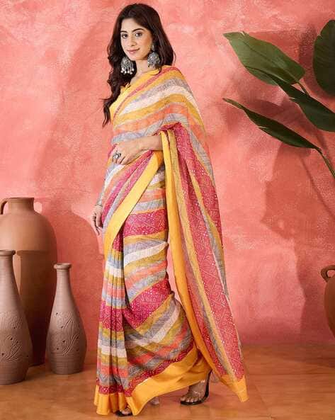 Bandhej Royale β Zari Weaving Saree