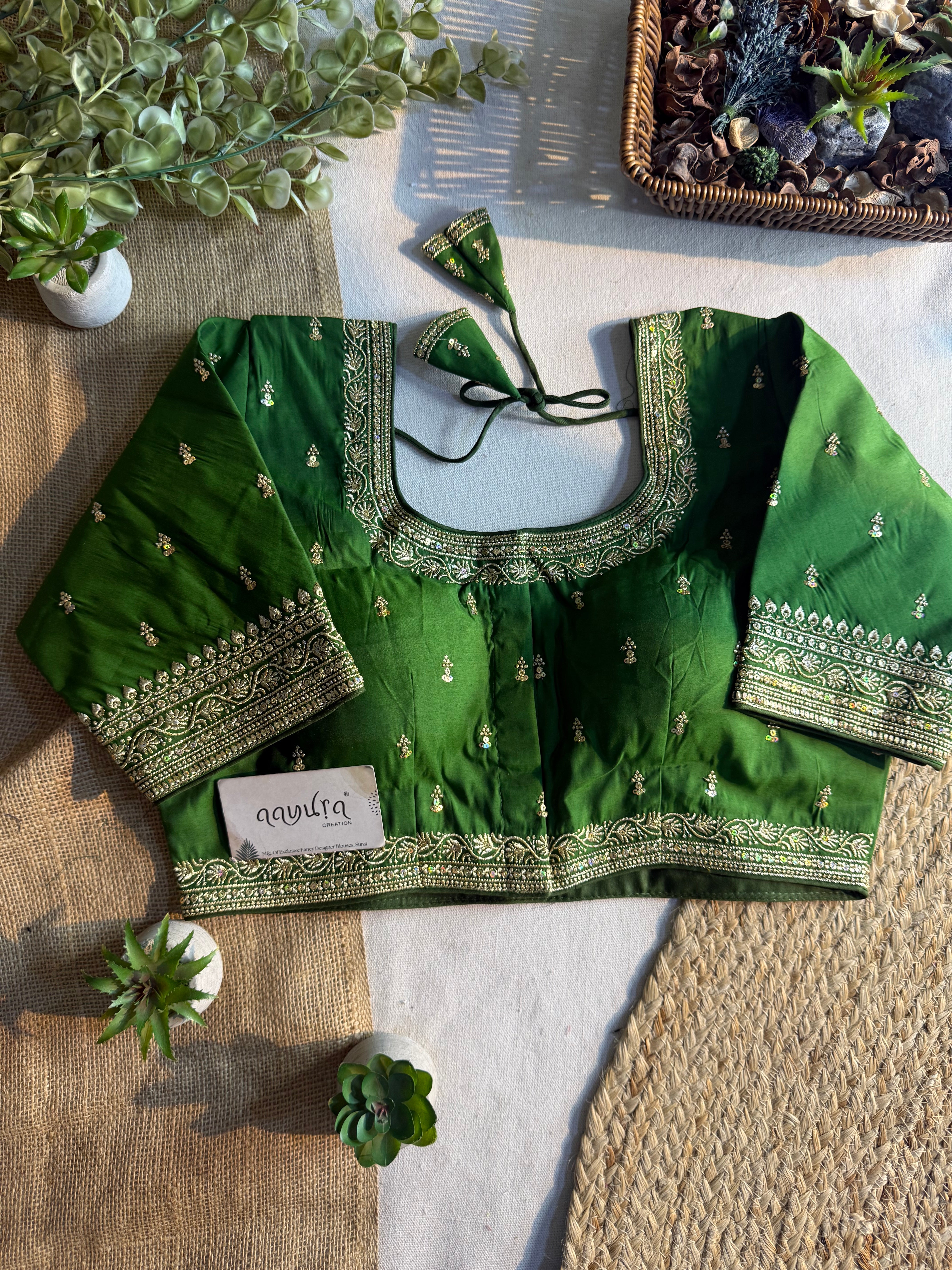 Mystique Embroidery Work Blouse