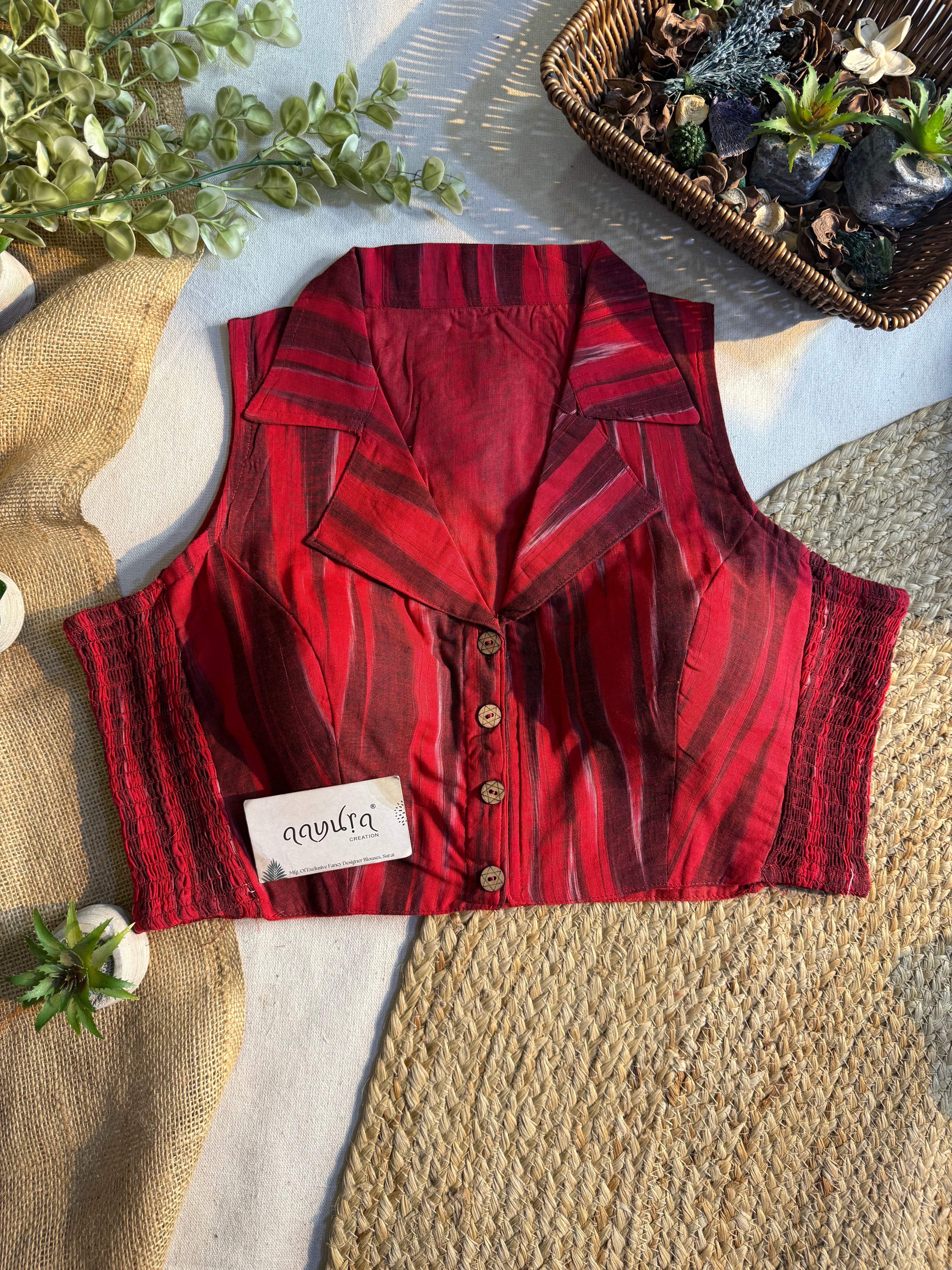 Comfort Fit Ikkath Streachable Blouse