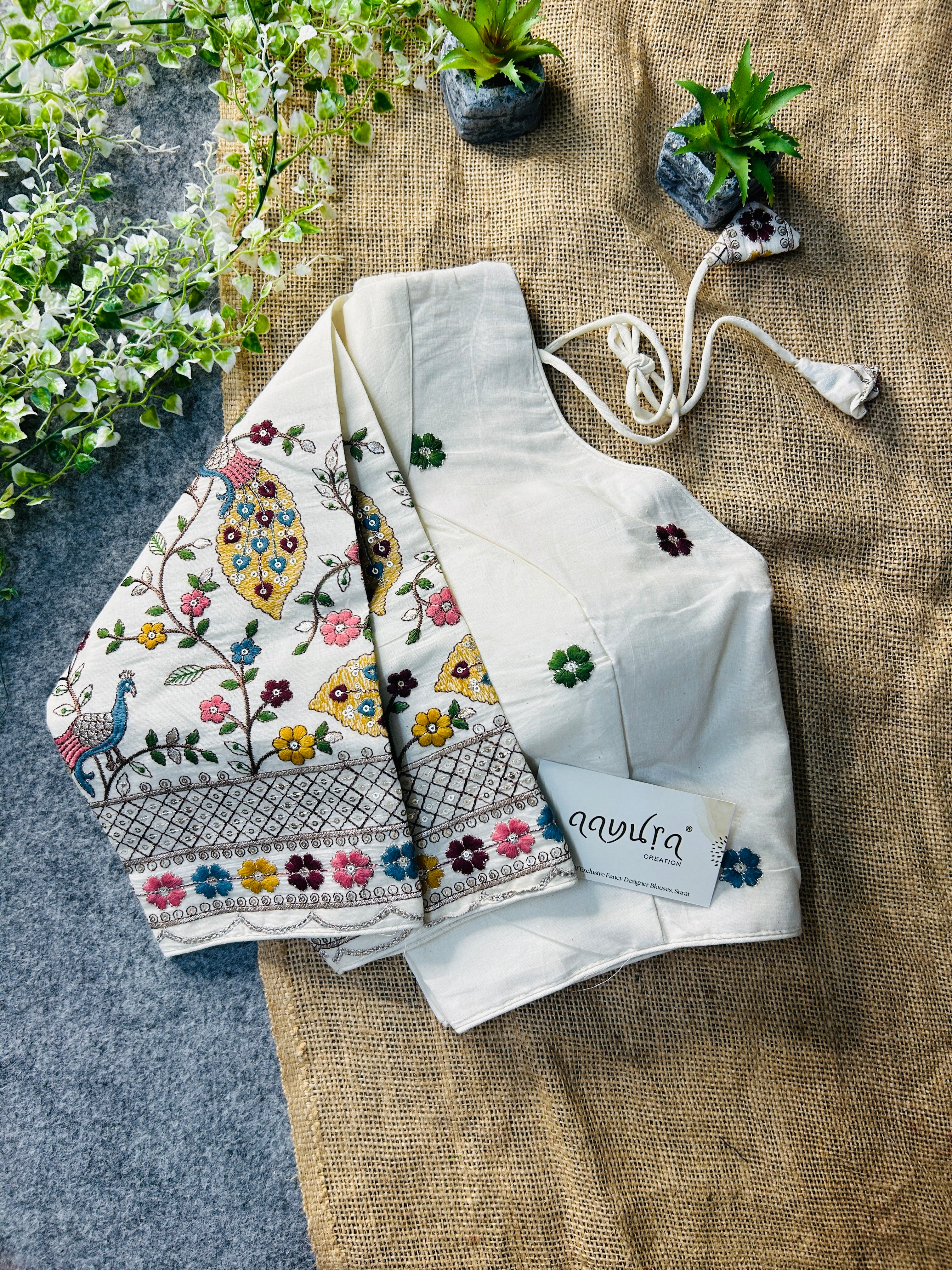 Embroidery Cotton Blouse