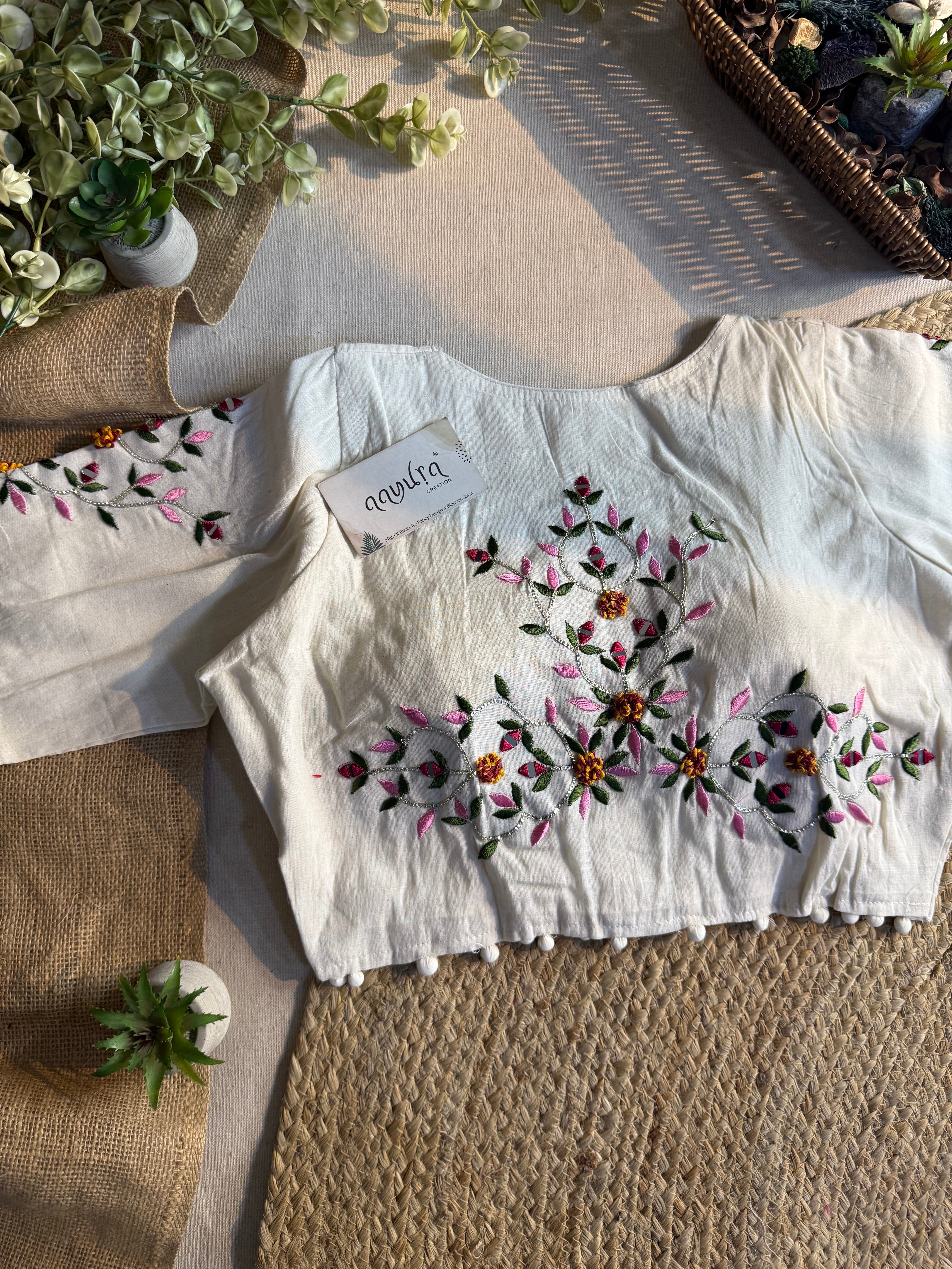 Elite Craft Cotton Blouse