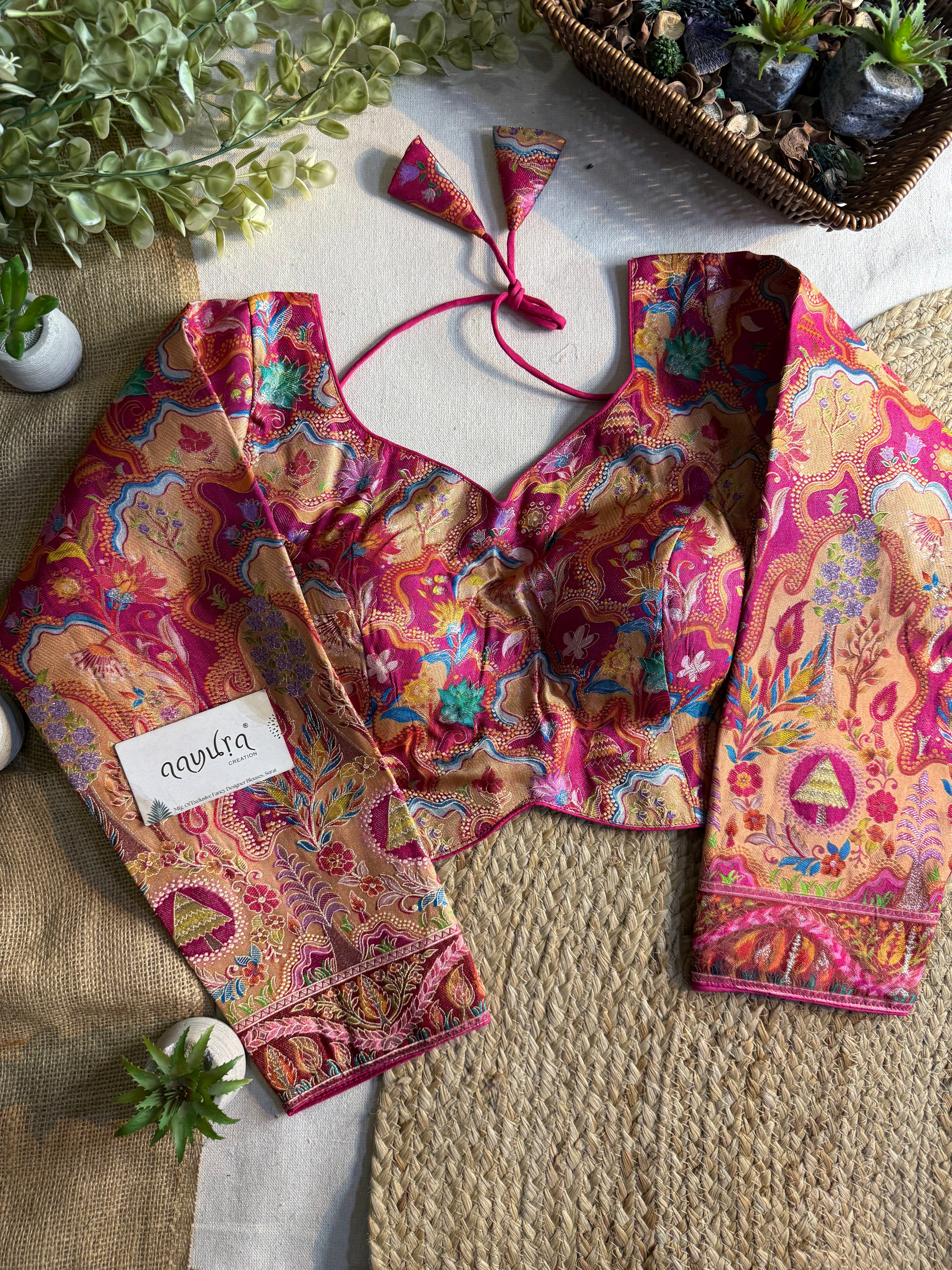 Vintage Noor Blouse