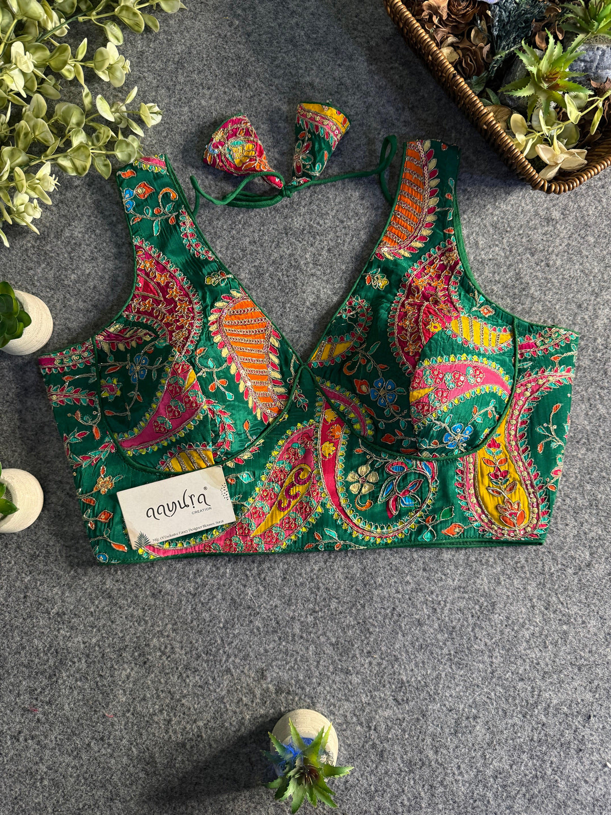 Anastasia Crape Silk Blouse