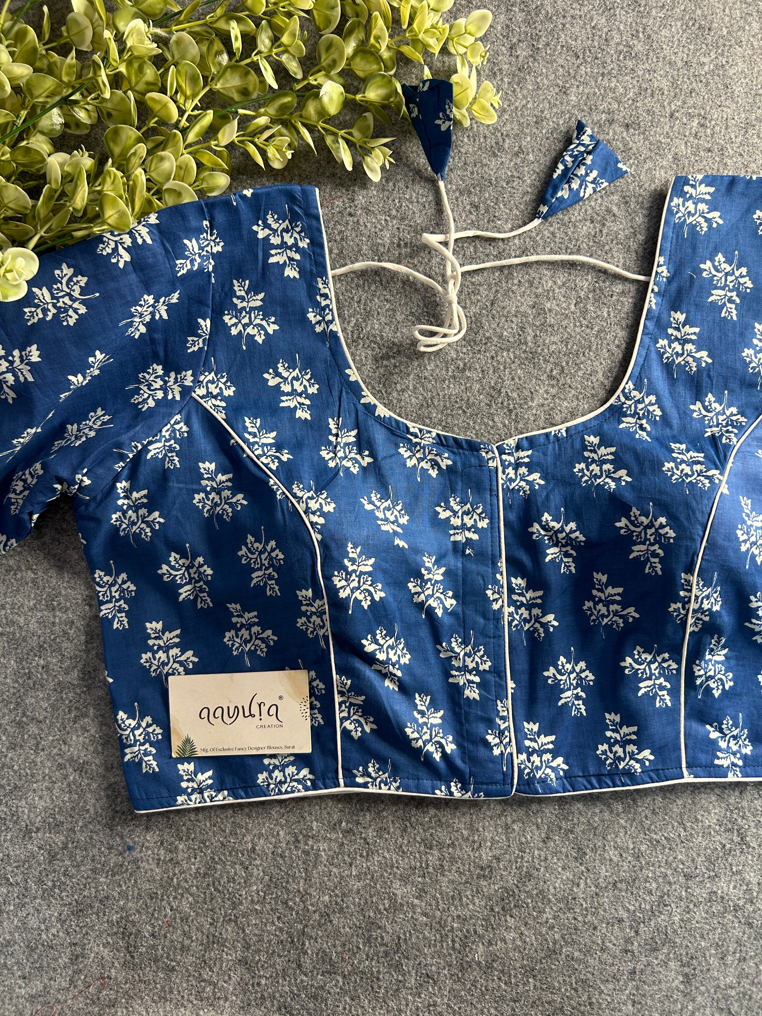 Plus Size Cotton Blouse