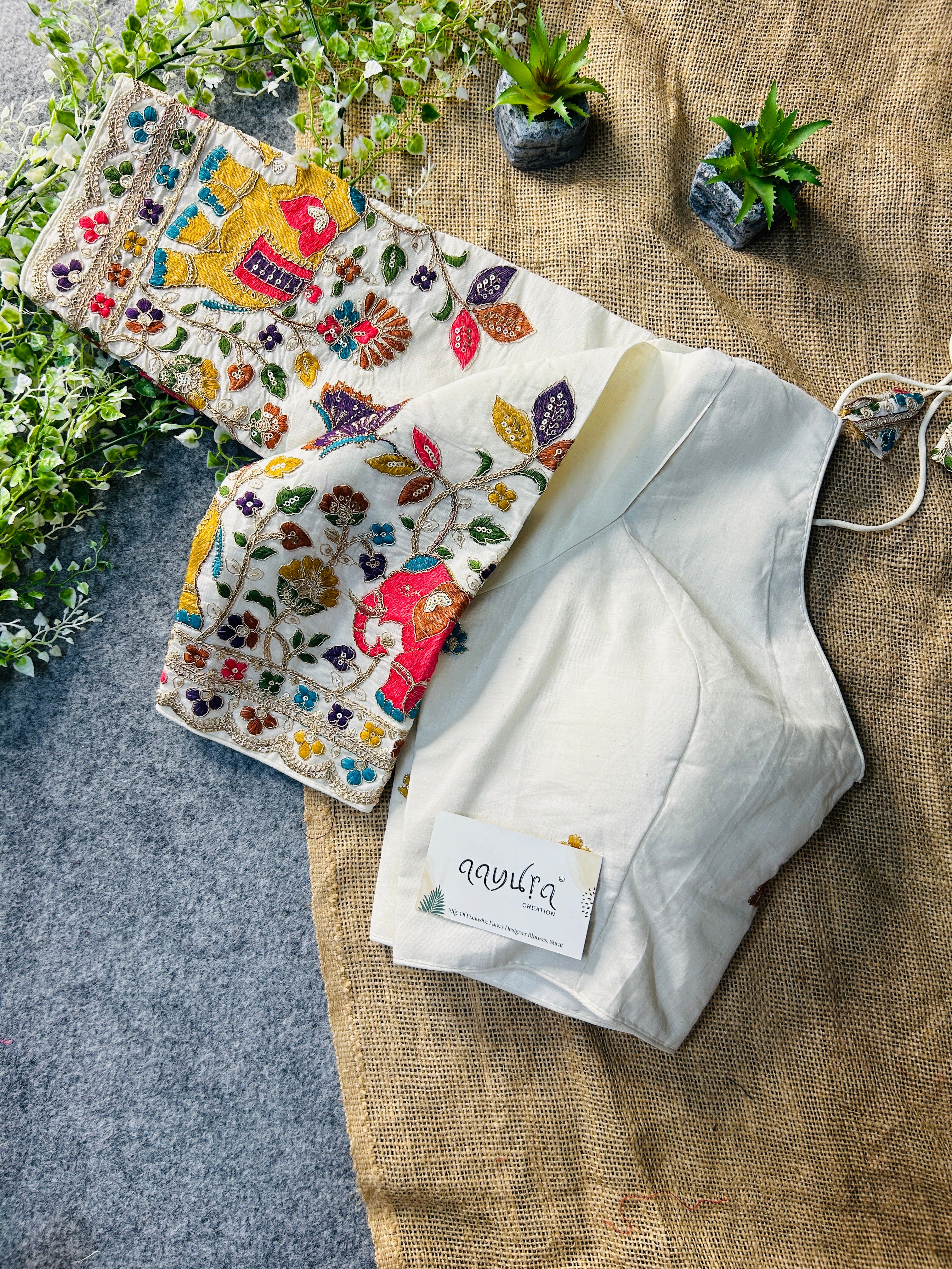 Embroidery Cotton Blouse