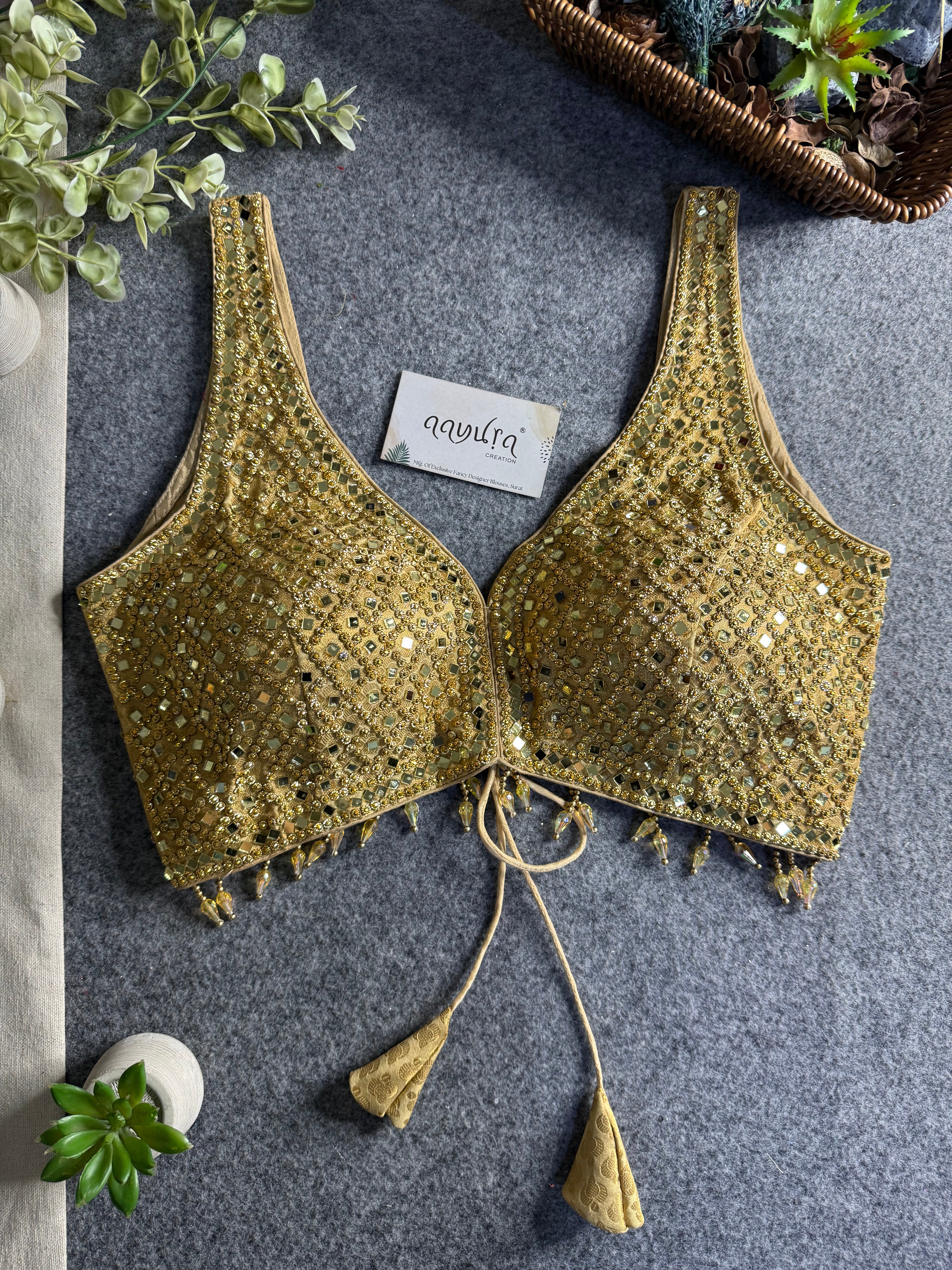 Lunara Festive Glow Blouse