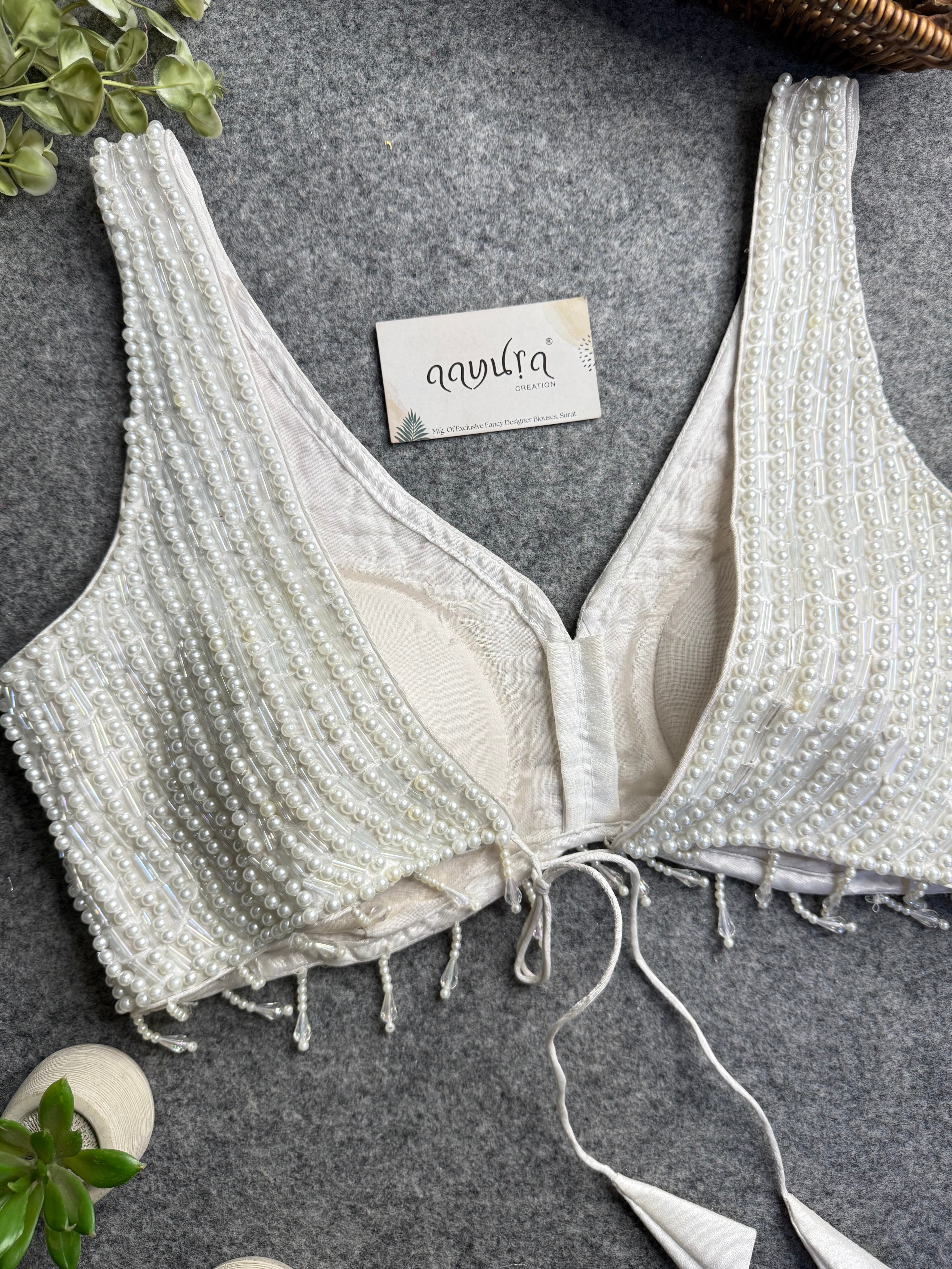 Adwita Pearl Blouse