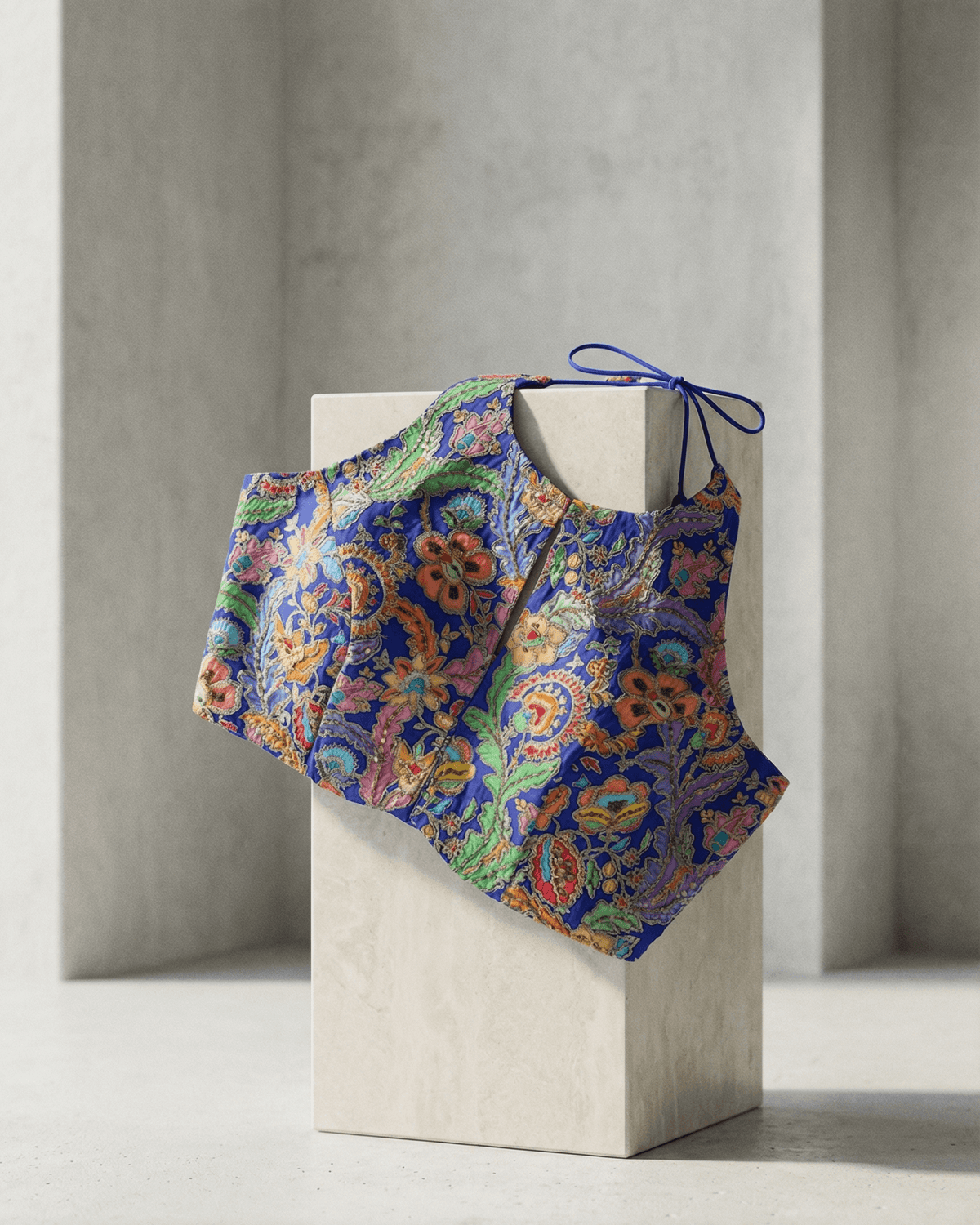 Zuhira Elegant Crape Blouse