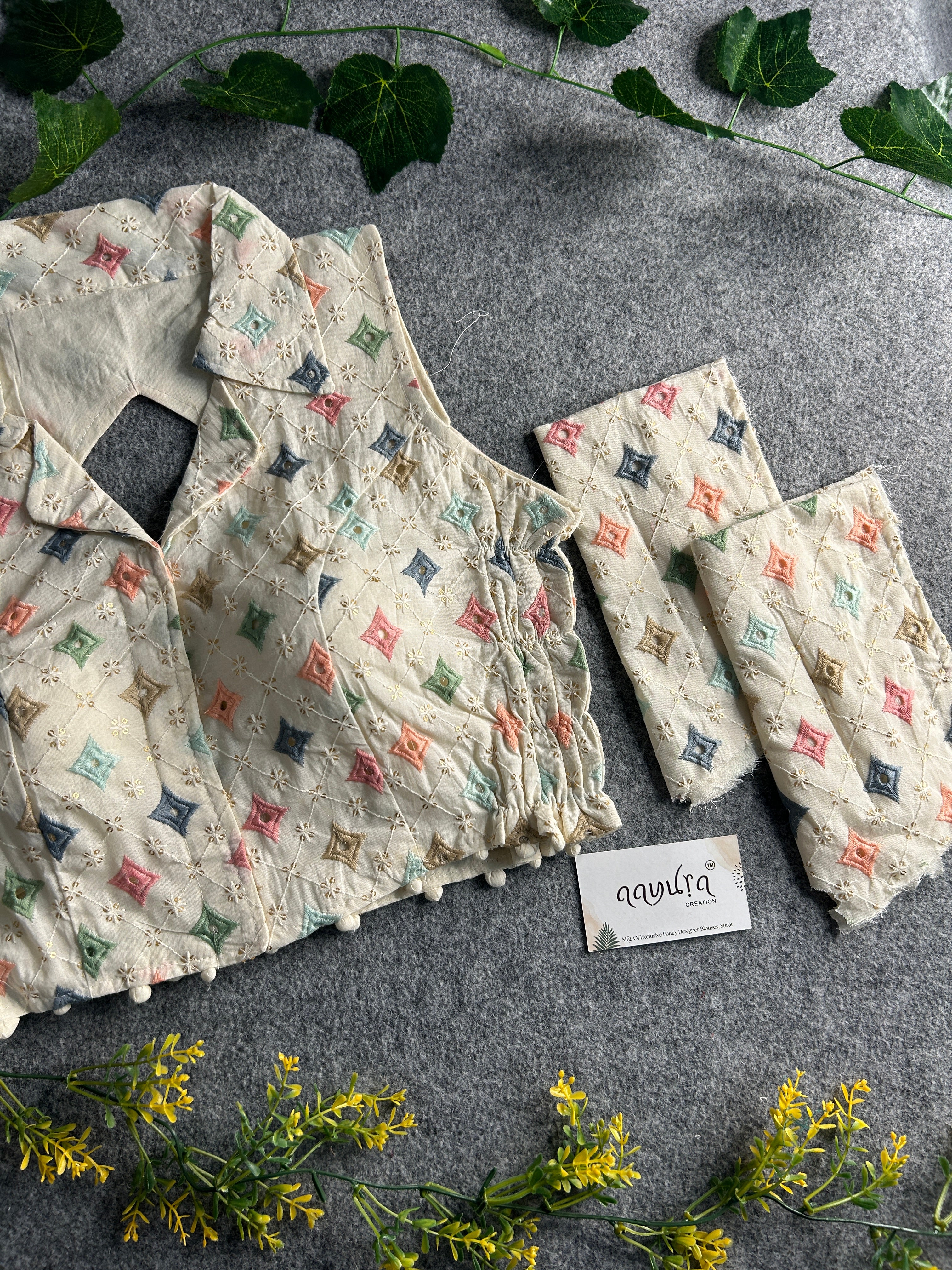 Khadi Stretchable Blouse