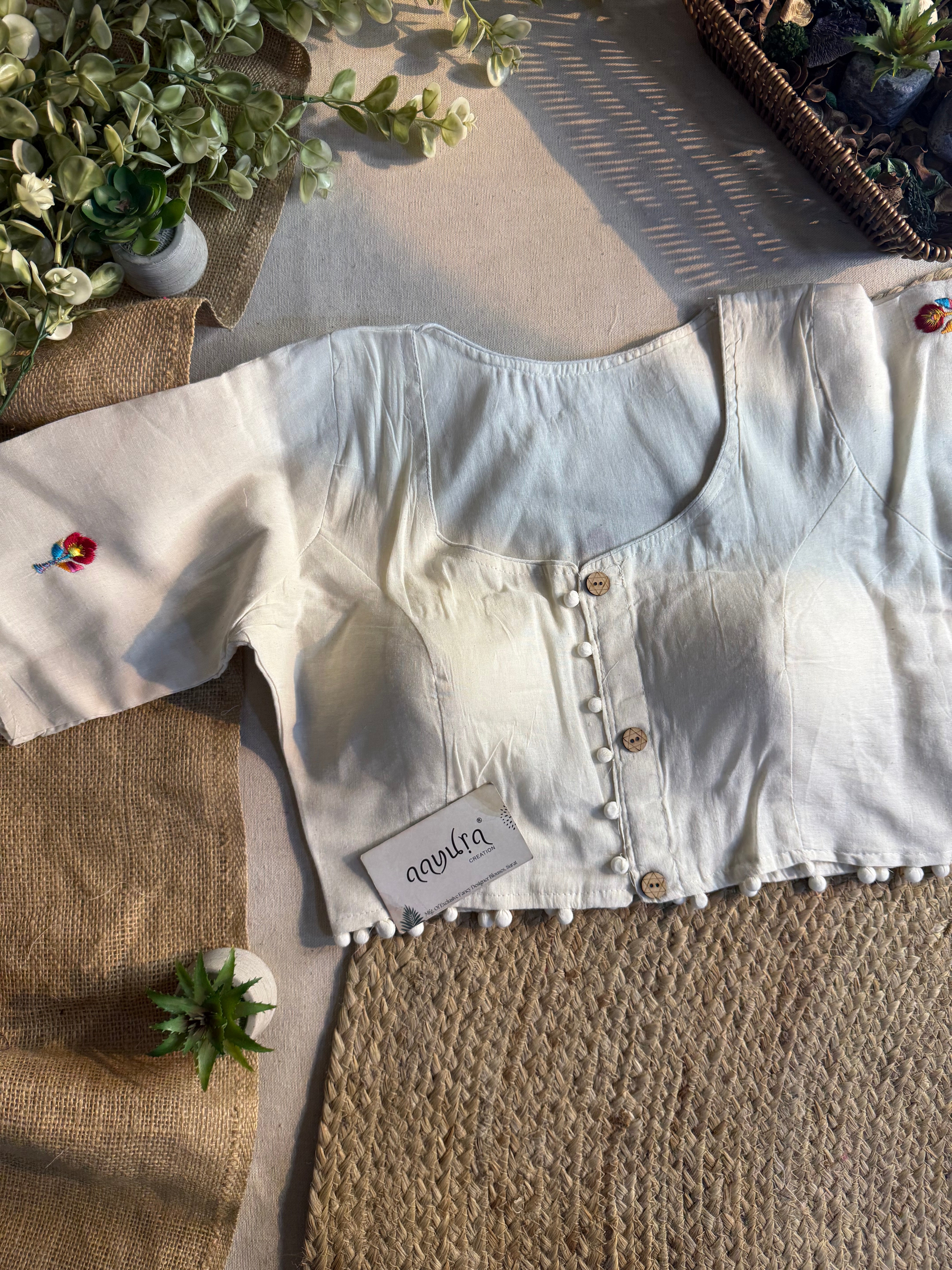 Elite Craft Cotton Blouse