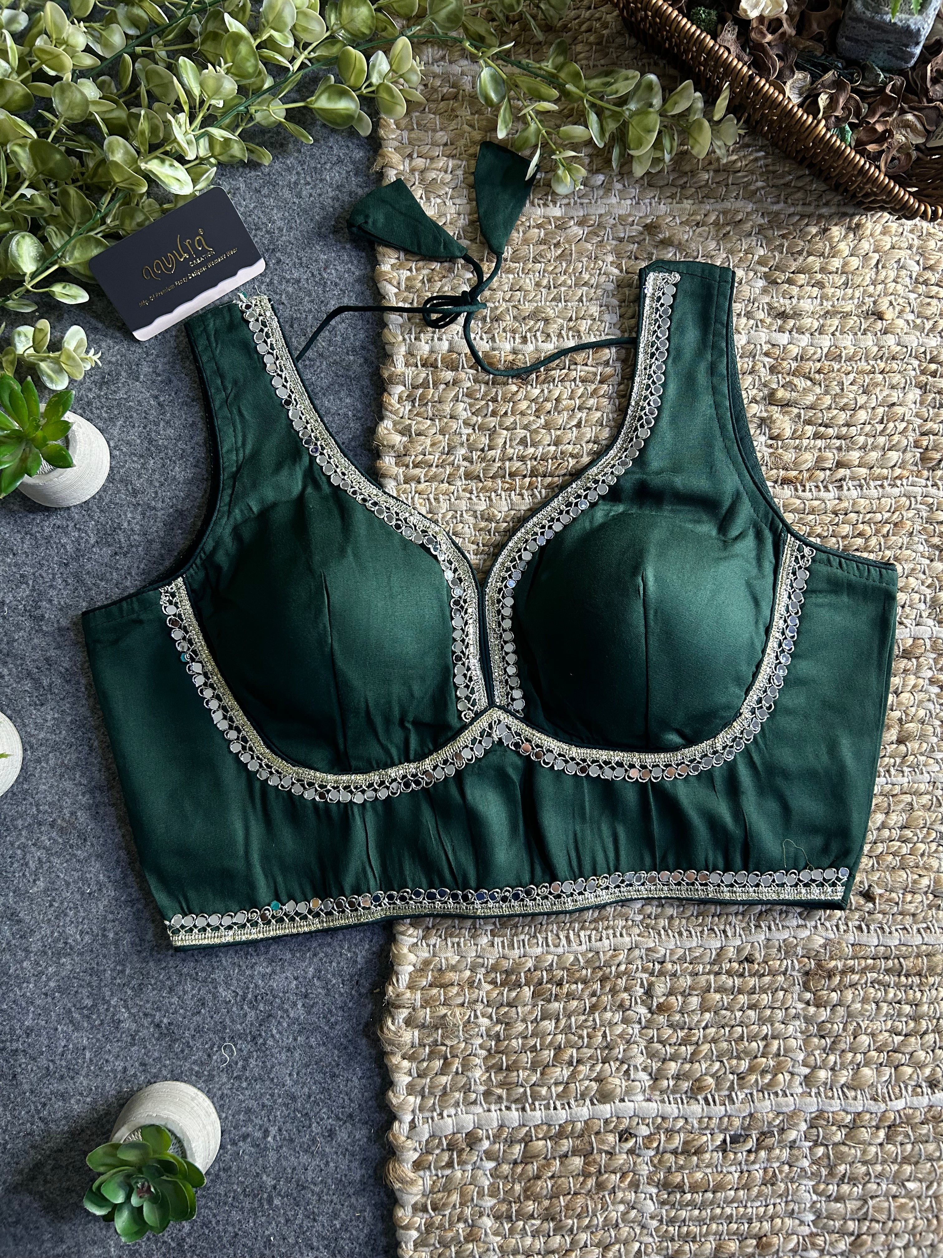 Aaradhya Mirror Border Blouse