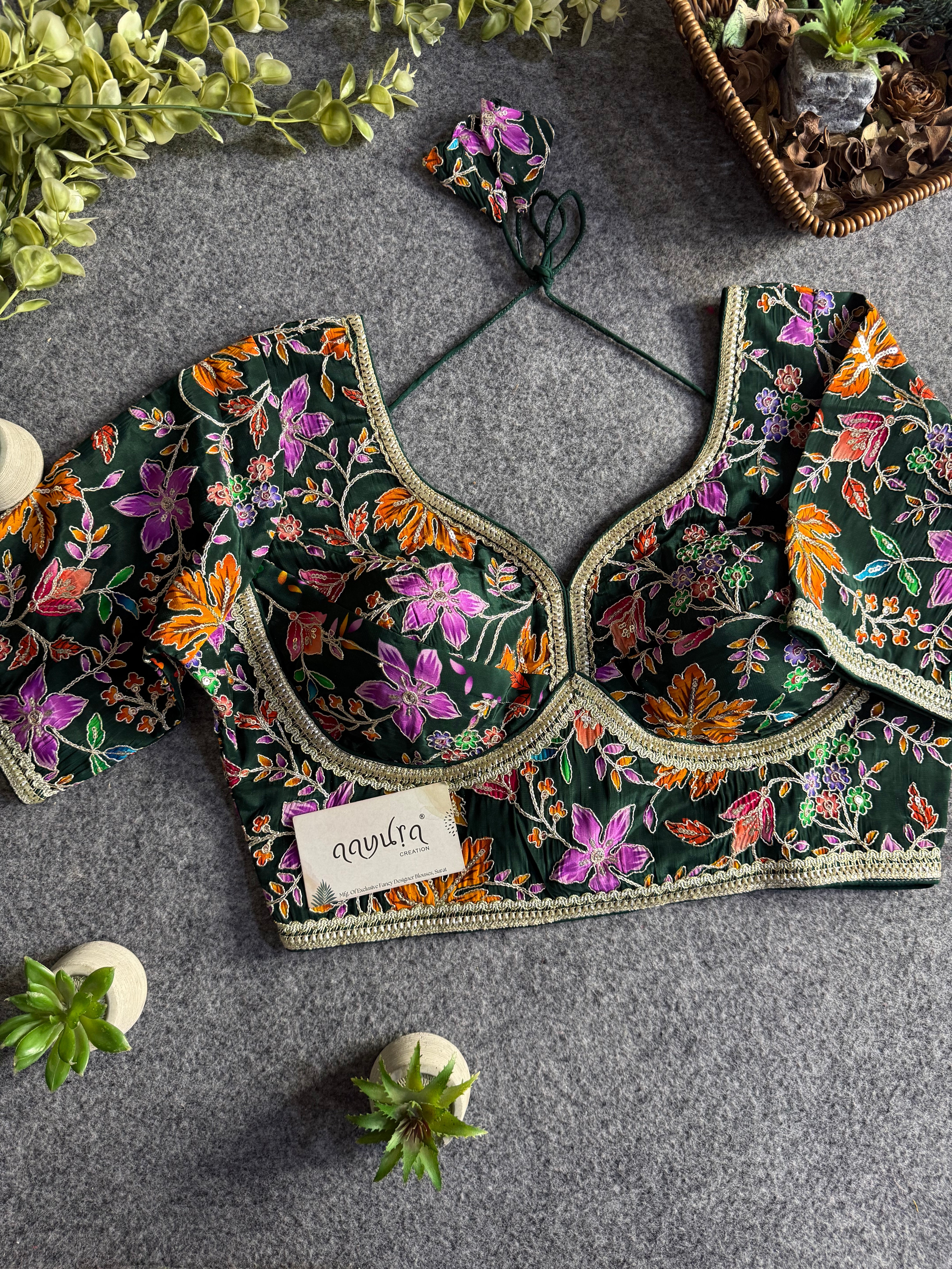 Heritage Sabyasachi Style Designer Blouse