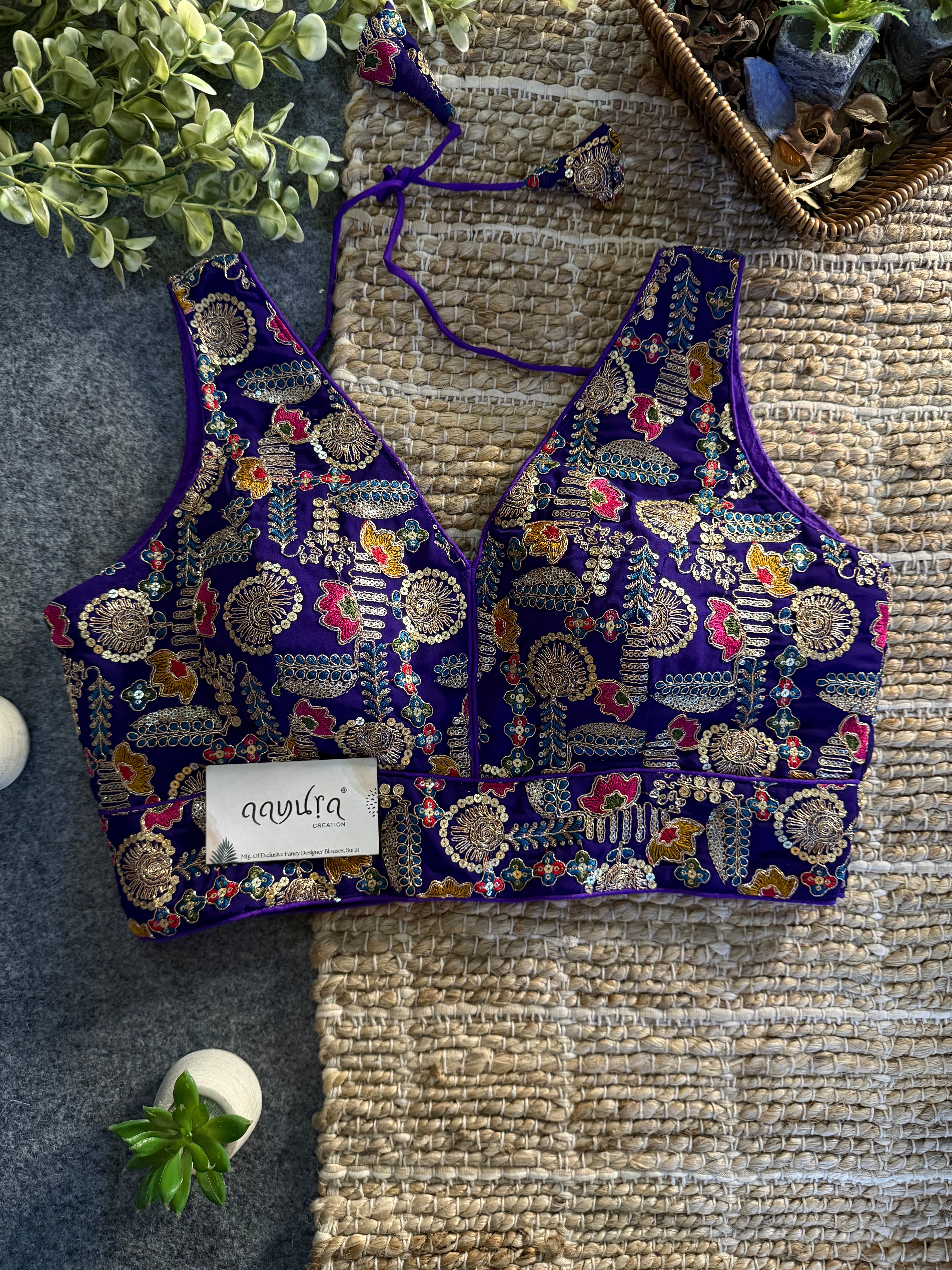 Embroidered Work Blouse