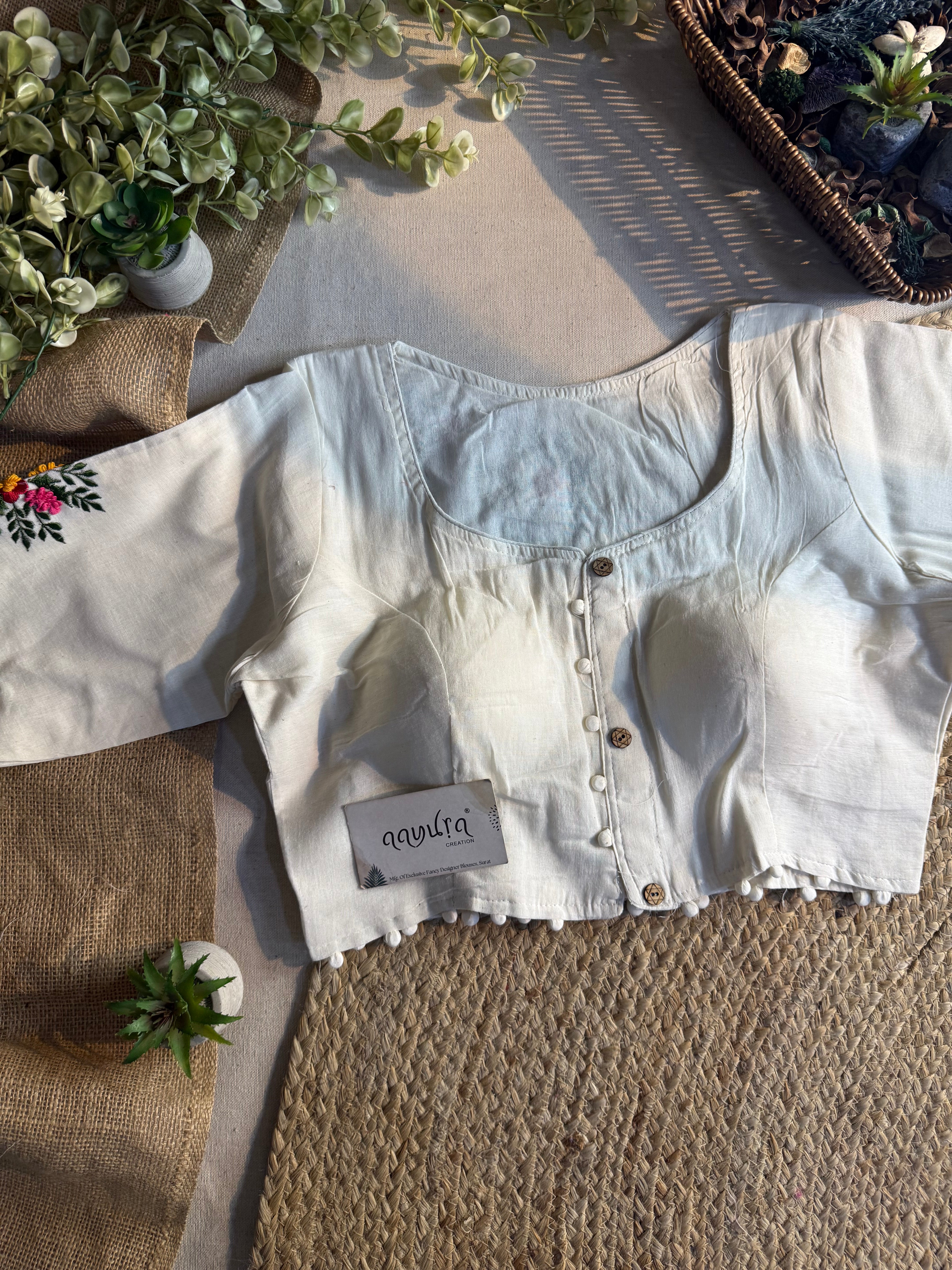 Elite Craft Cotton Blouse