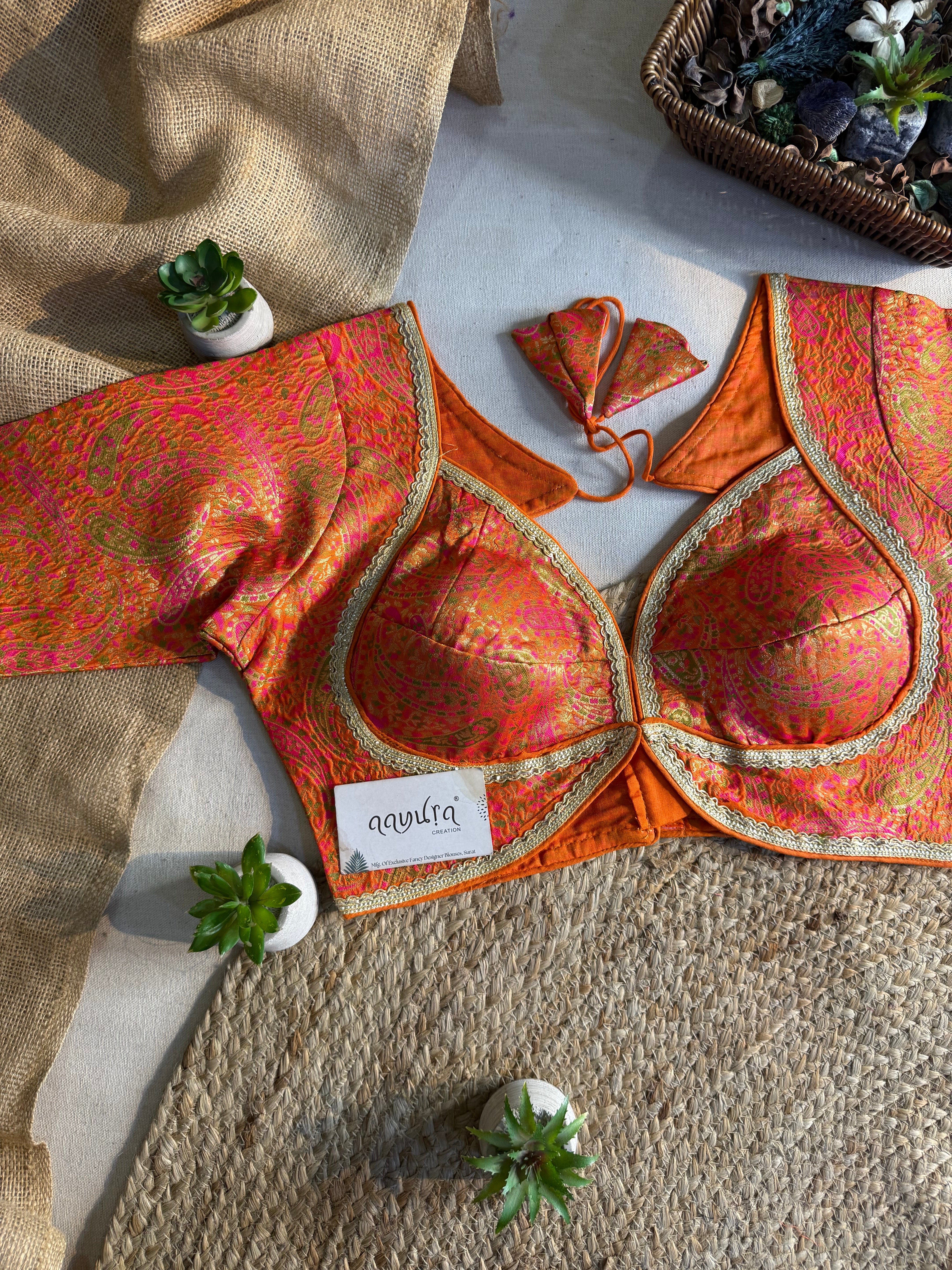 Banarasi Silk Diva Blouse