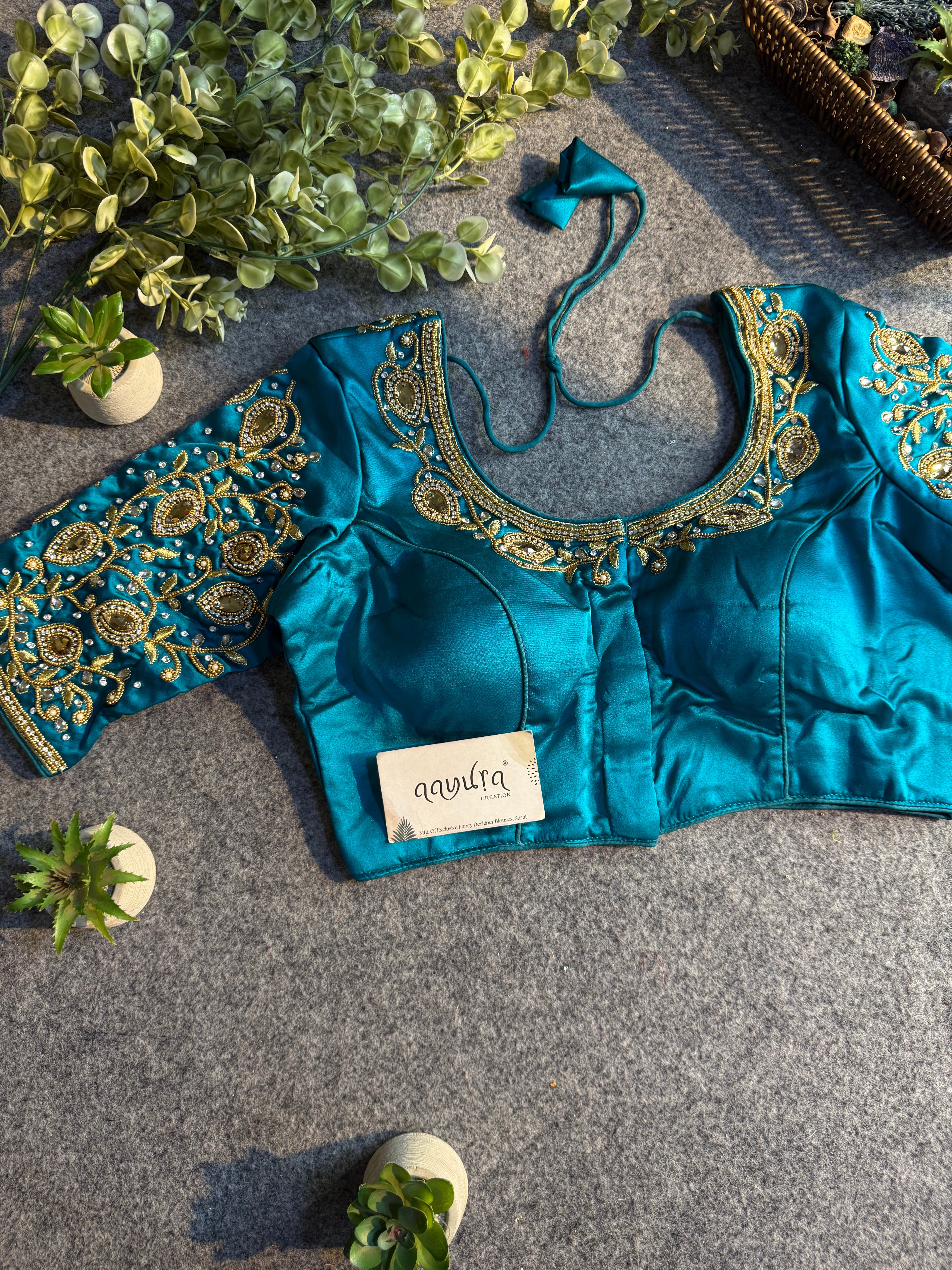Twinkle Aari Work Blouse