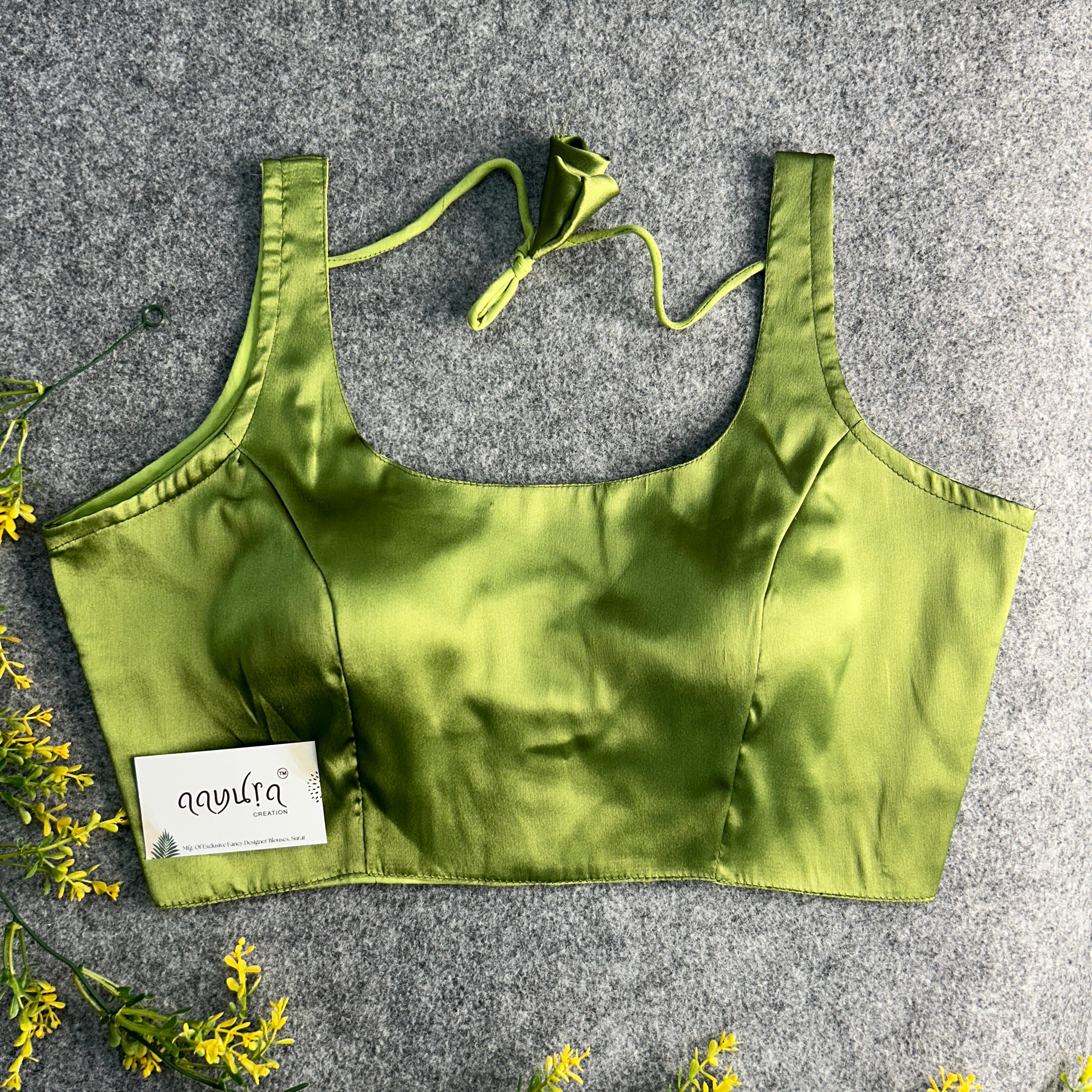 Lizard Green Blouse