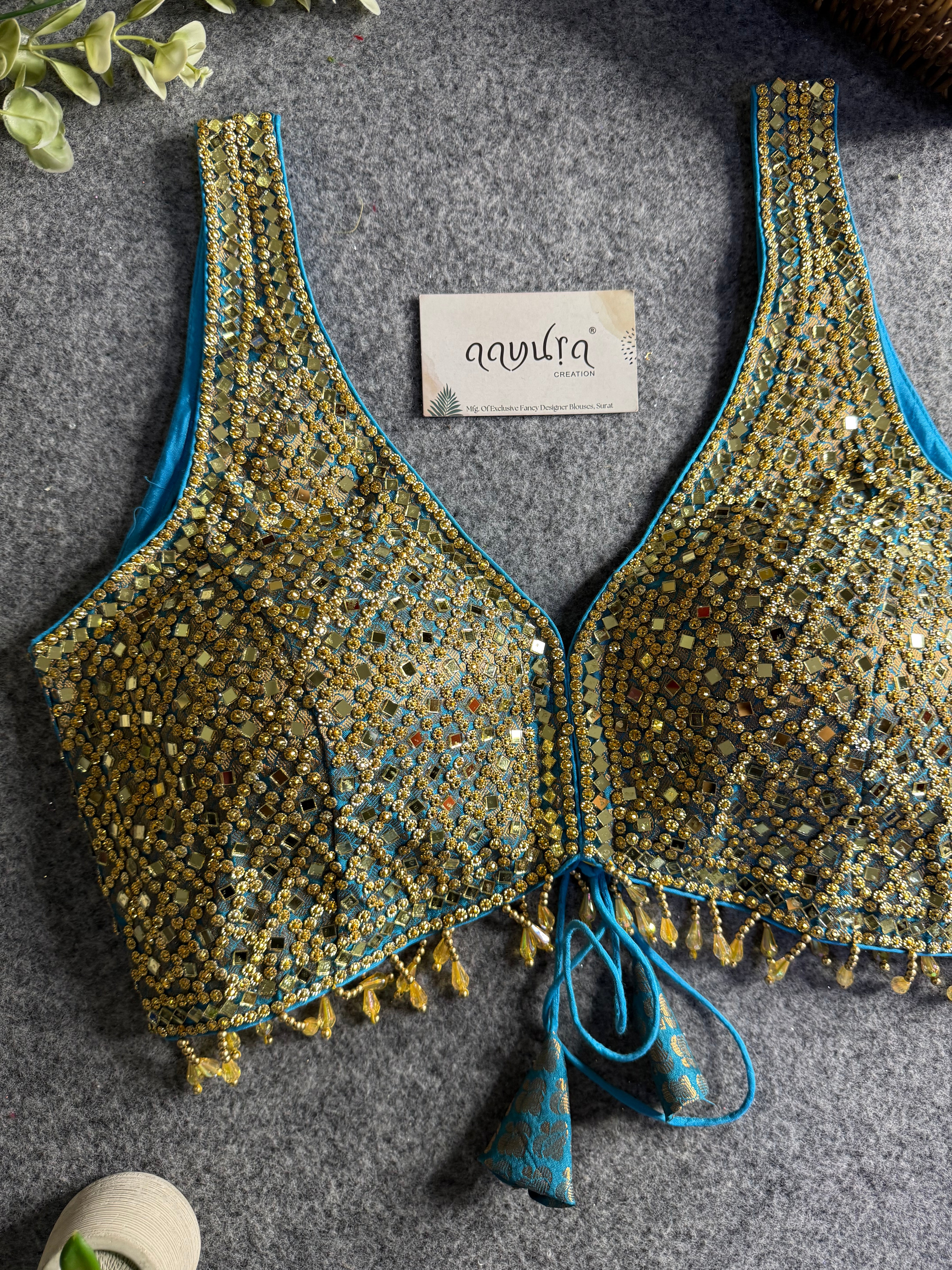 Lunara Festive Glow Blouse