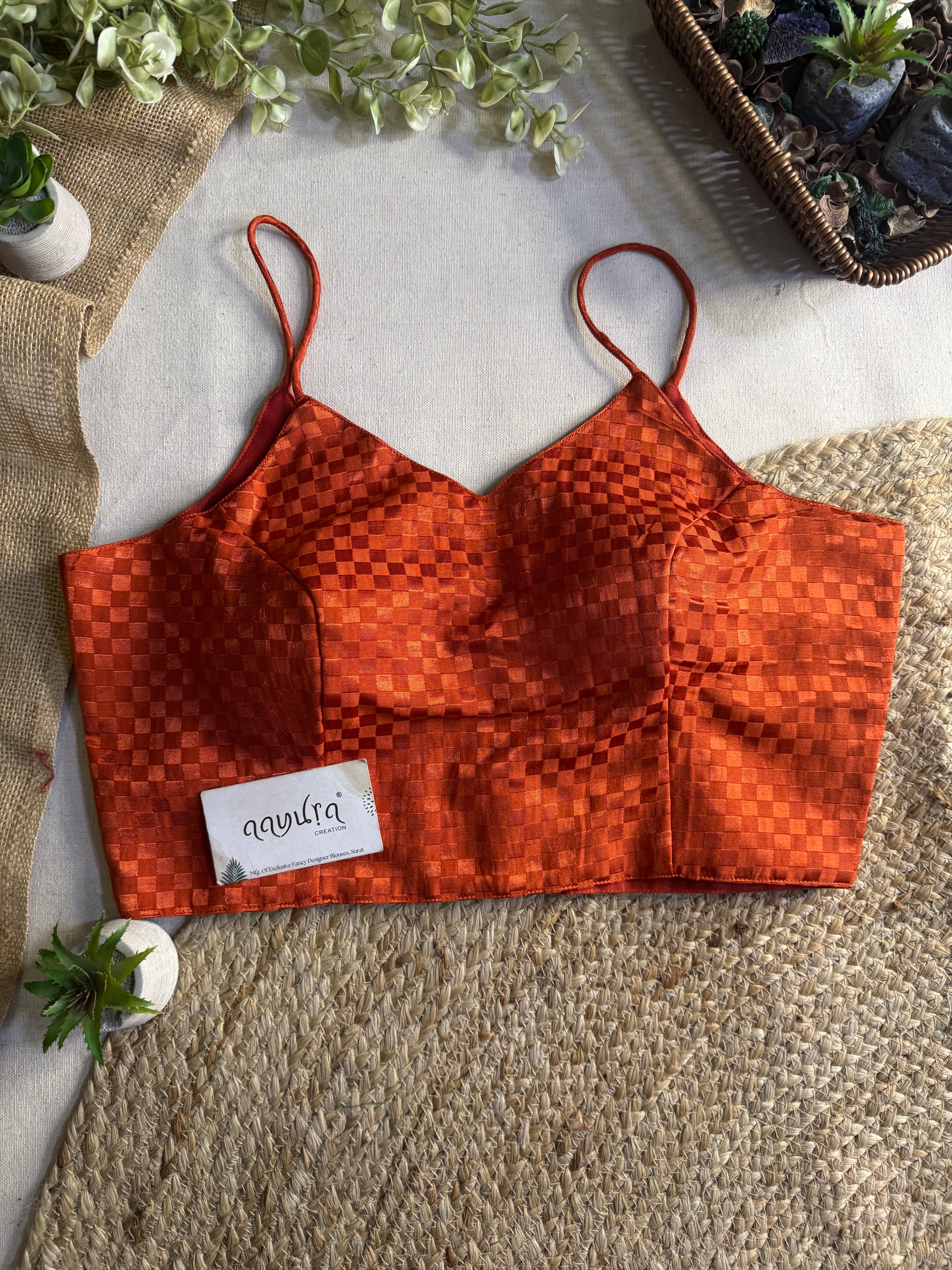Thai Silk Strap Blouse