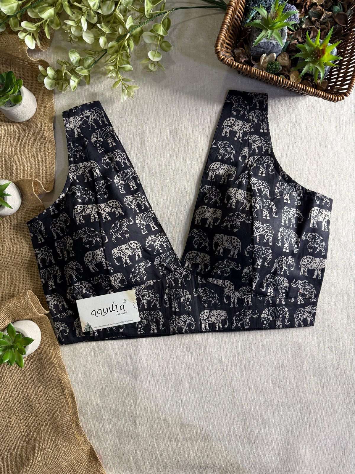 V Neck Cotton
